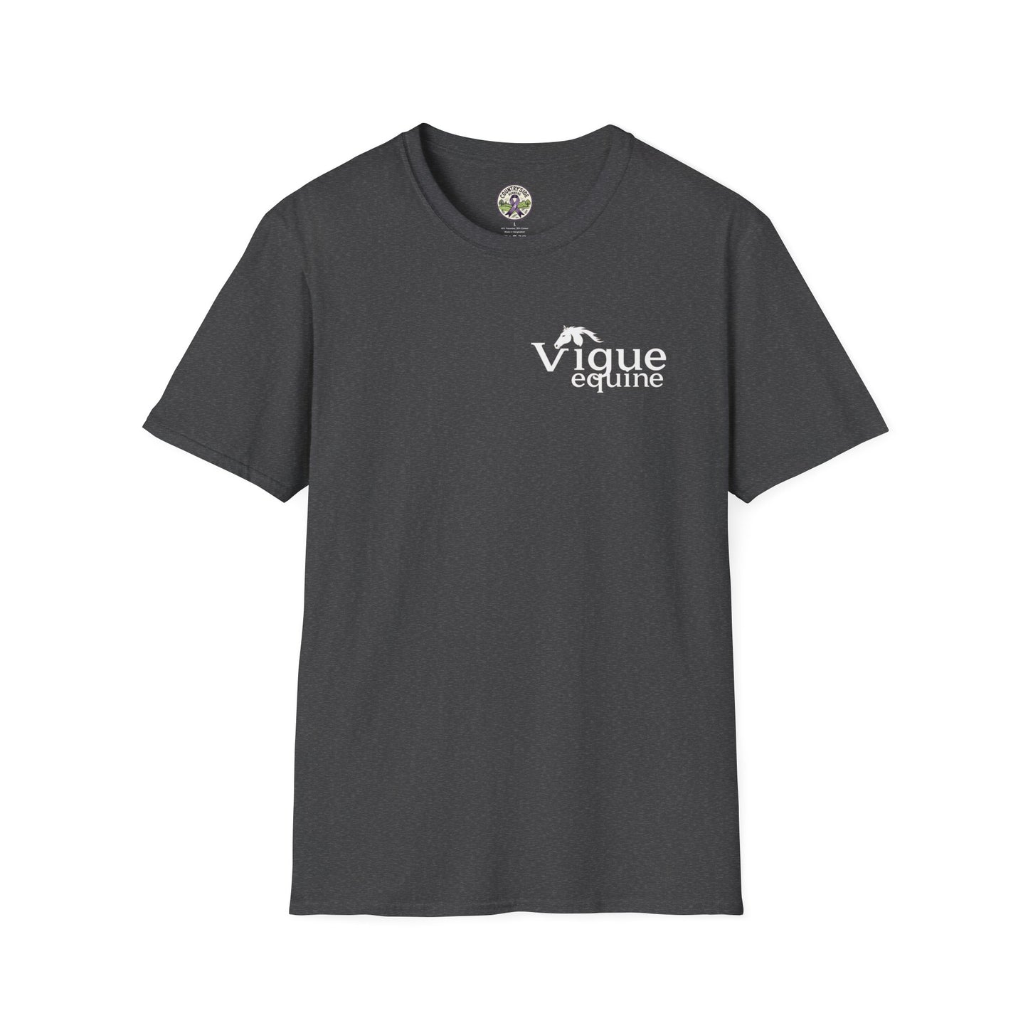 Vigue Equine LLC Merch for Countryside Runners- soft style t-shirt