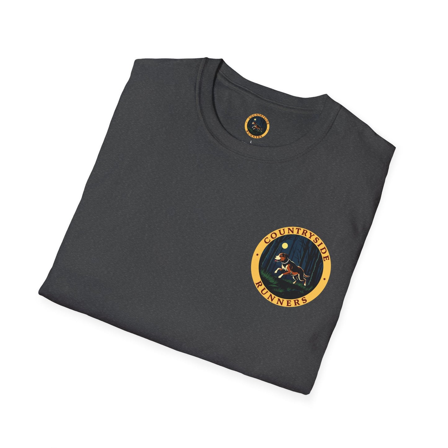 Coonhound Adventures T-Shirt, Fun Dog Lover Tee, Unisex Softstyle Shirt, Perfect Gift for Pet Owners, Outdoor Adventure Apparel