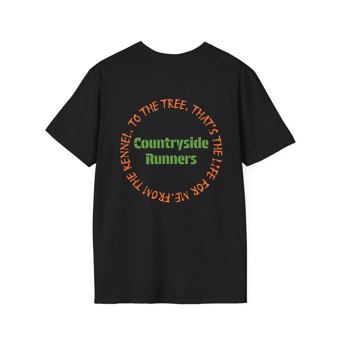 Kennel To Tree Life For Me Countryside Runners brand T-shirt