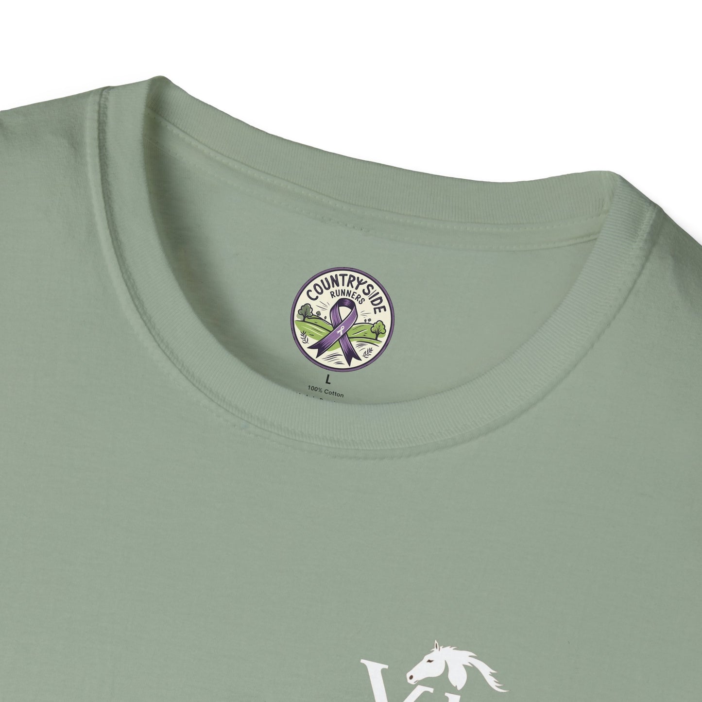 Vigue Equine LLC Merch for Countryside Runners- soft style t-shirt
