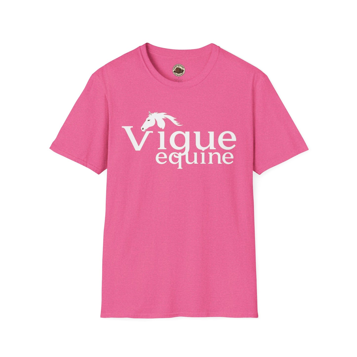 Vigue Equine Tips Hat Unisex T-Shirt - Equestrian Design