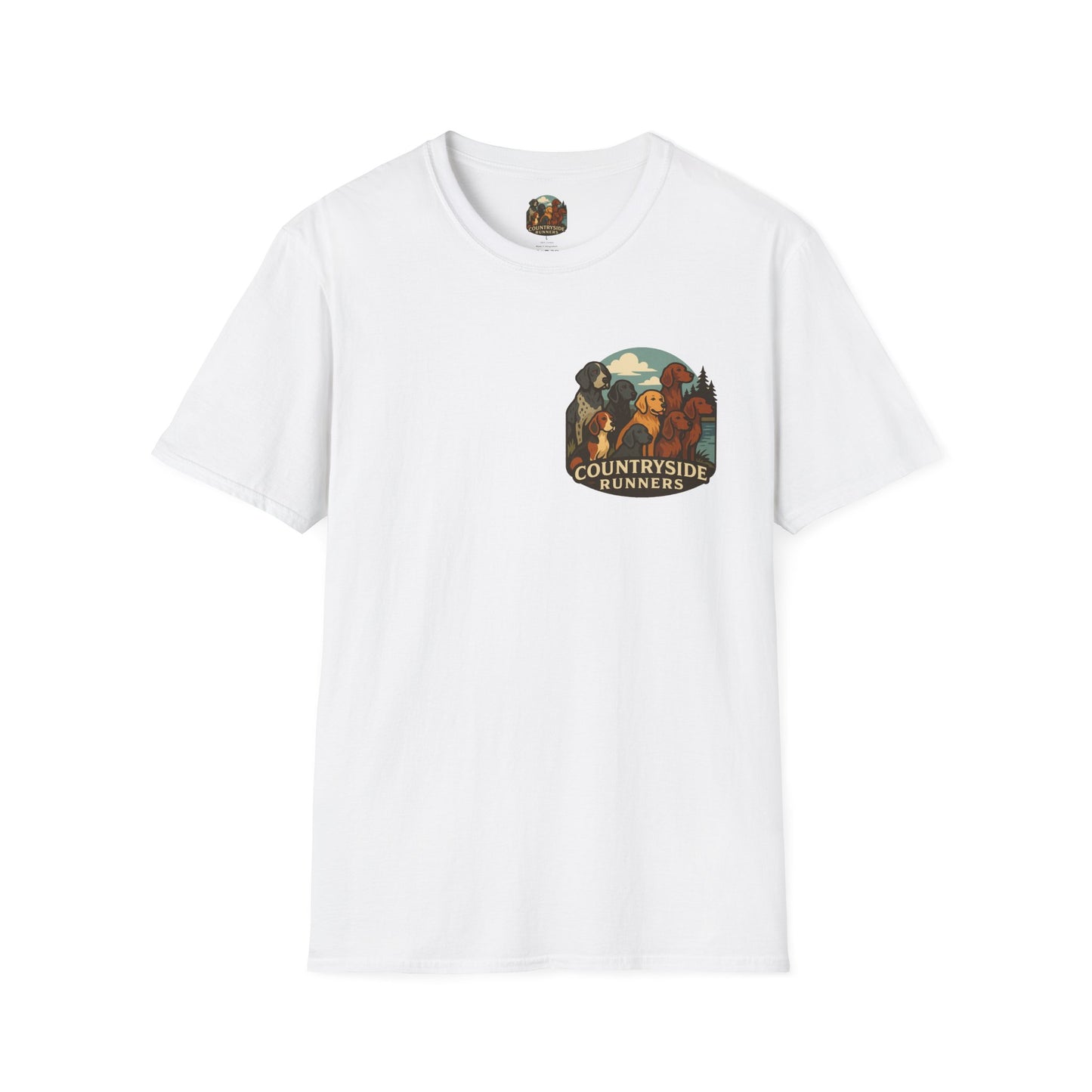 Dog Runners T-Shirt, Perfect Gift for Hunters, Outdoor Enthusiasts, Casual Wear, Wildlife Lovers, Adventure Apparel