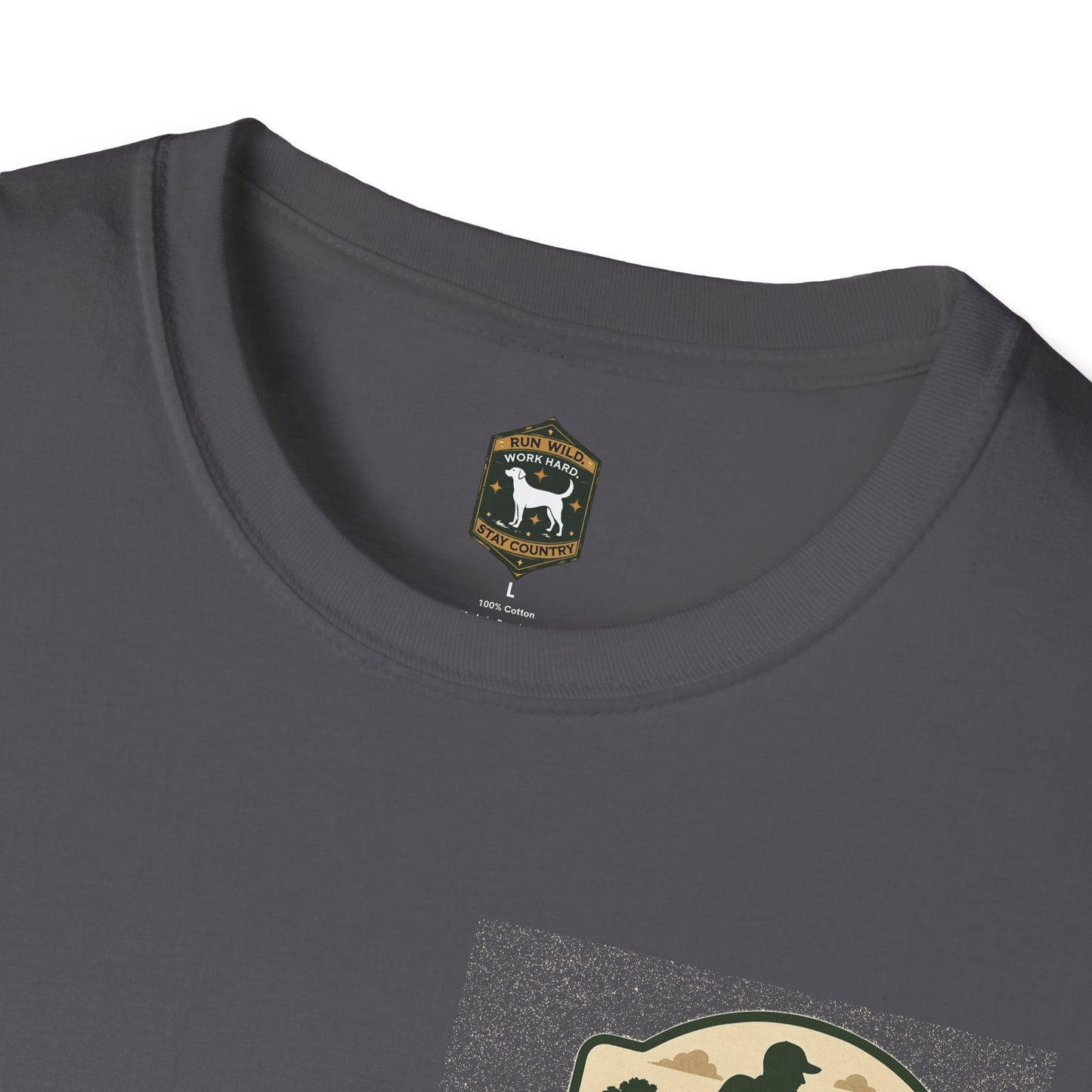 Country Dog T-Shirt, Casual Tee, Gift for Dog Lovers, Pet Owner Apparel, Farmhouse Style, Outdoor Adventure Clothing