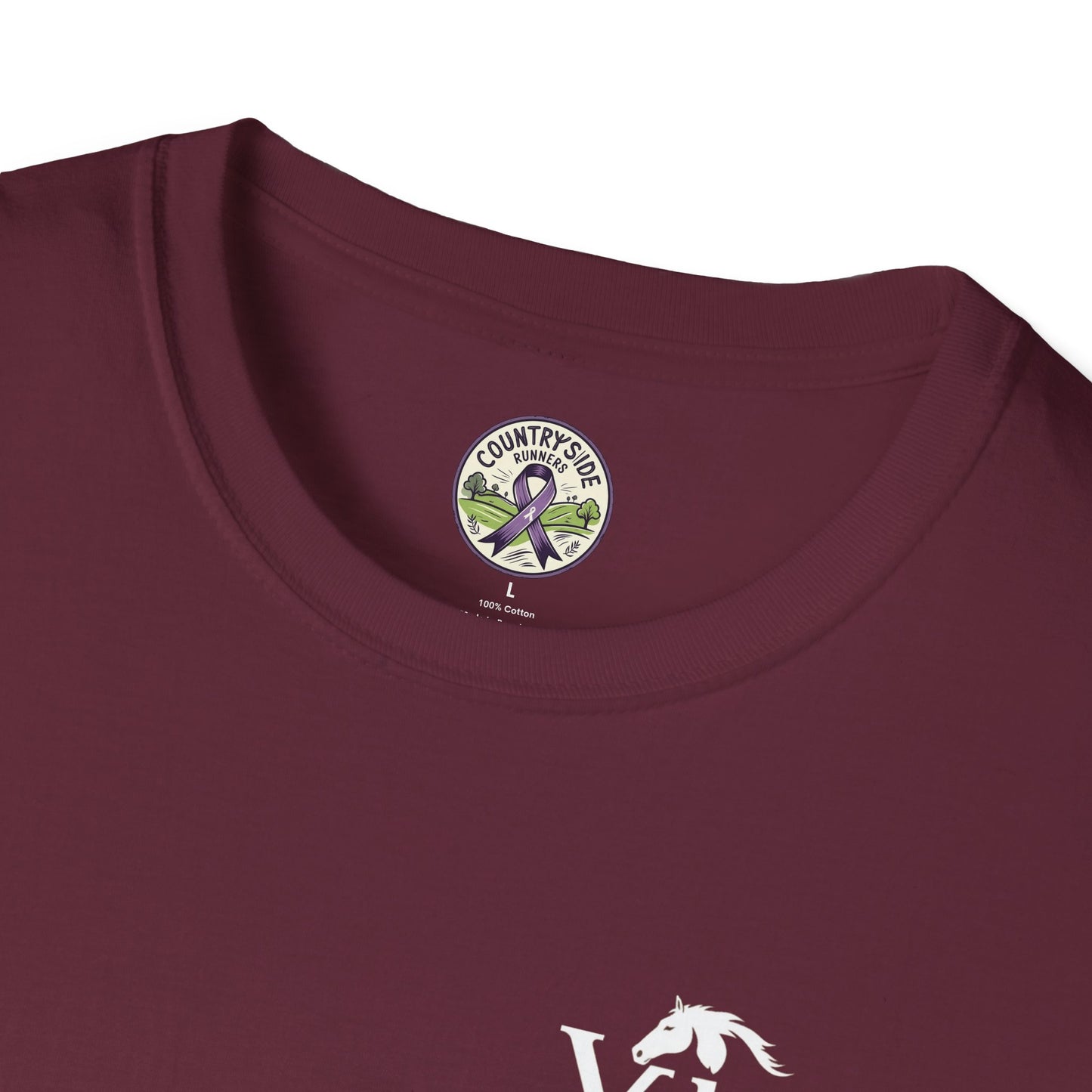 Vigue Equine LLC Merch for Countryside Runners- soft style t-shirt