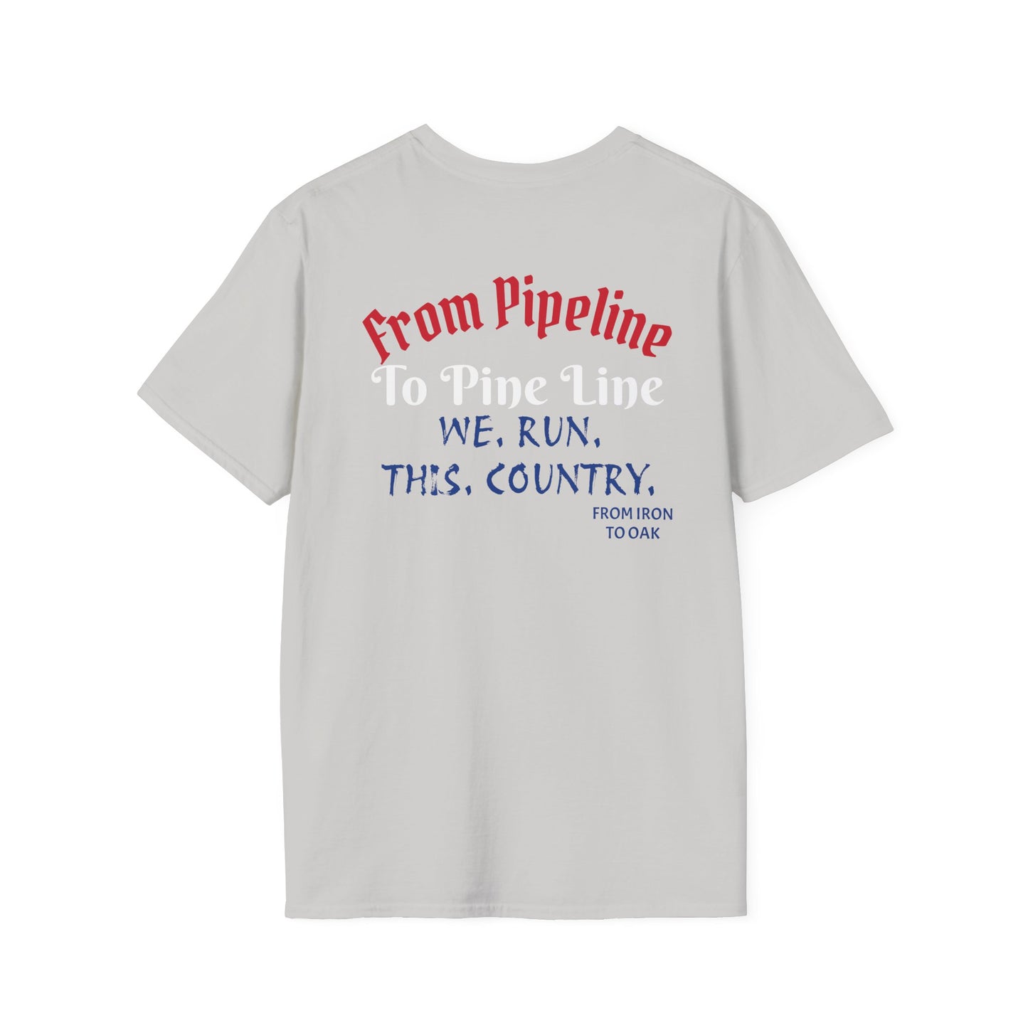 Pipeline to Pineline Countryside Runners brand T-shirt