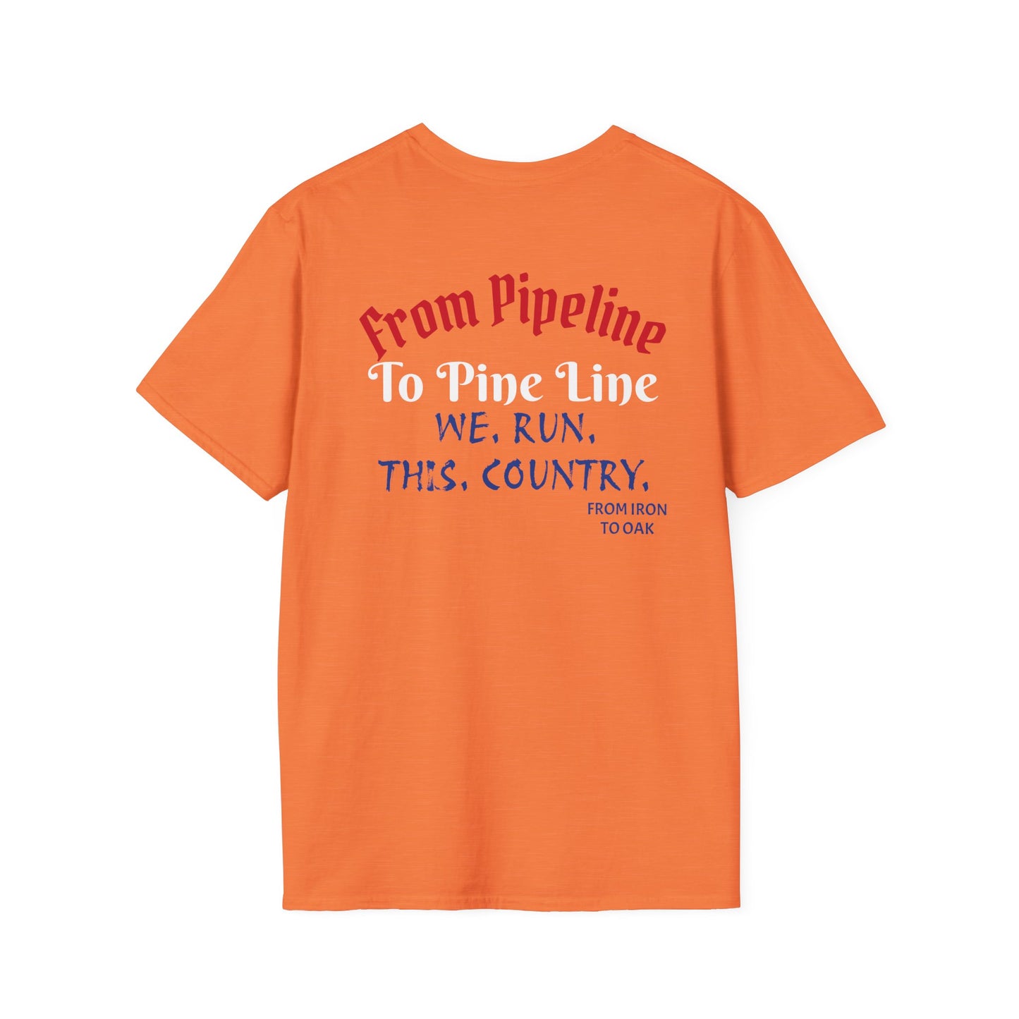 Pipeline to Pineline Countryside Runners brand T-shirt