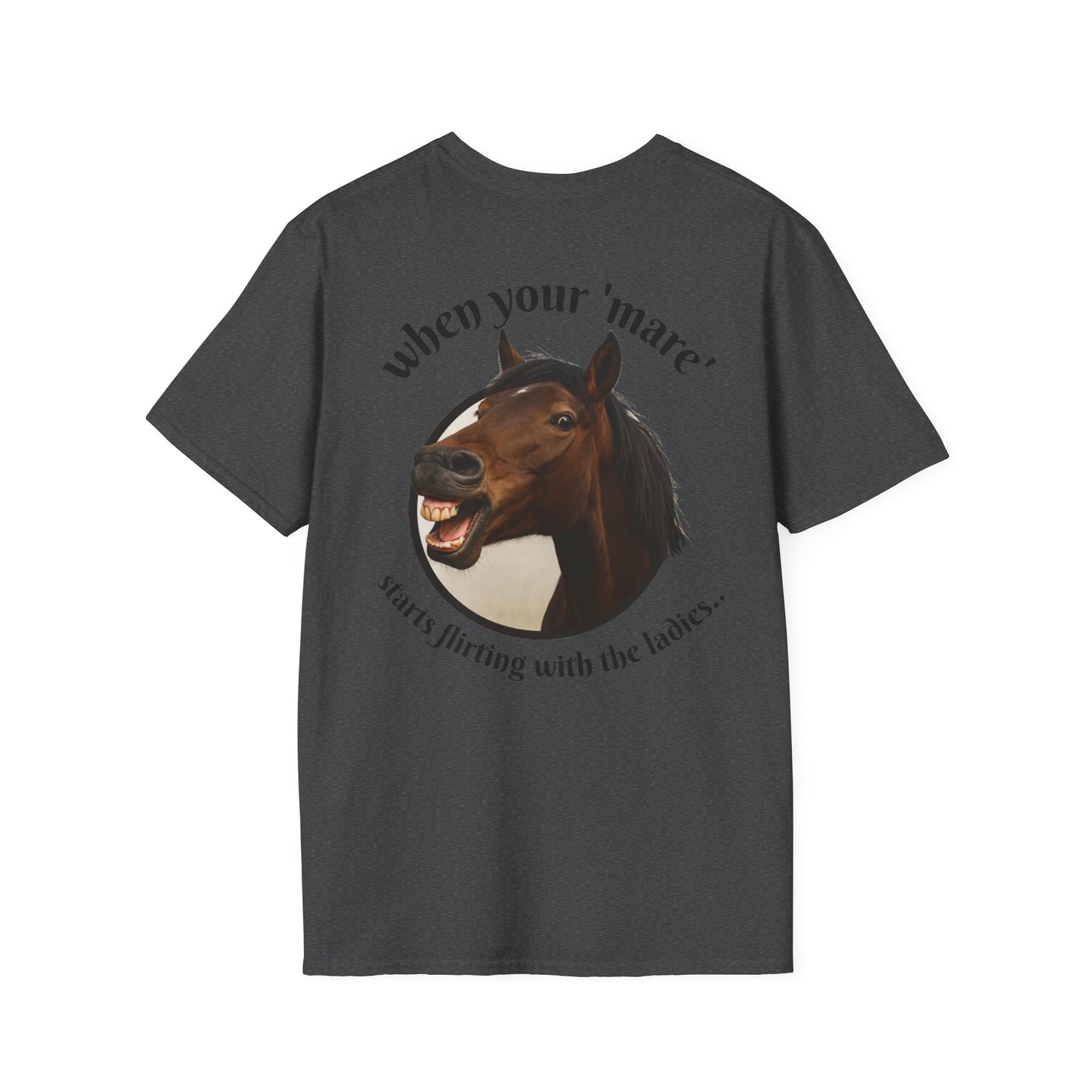 T-Shirt Mare is a stud Unisex Softstyle