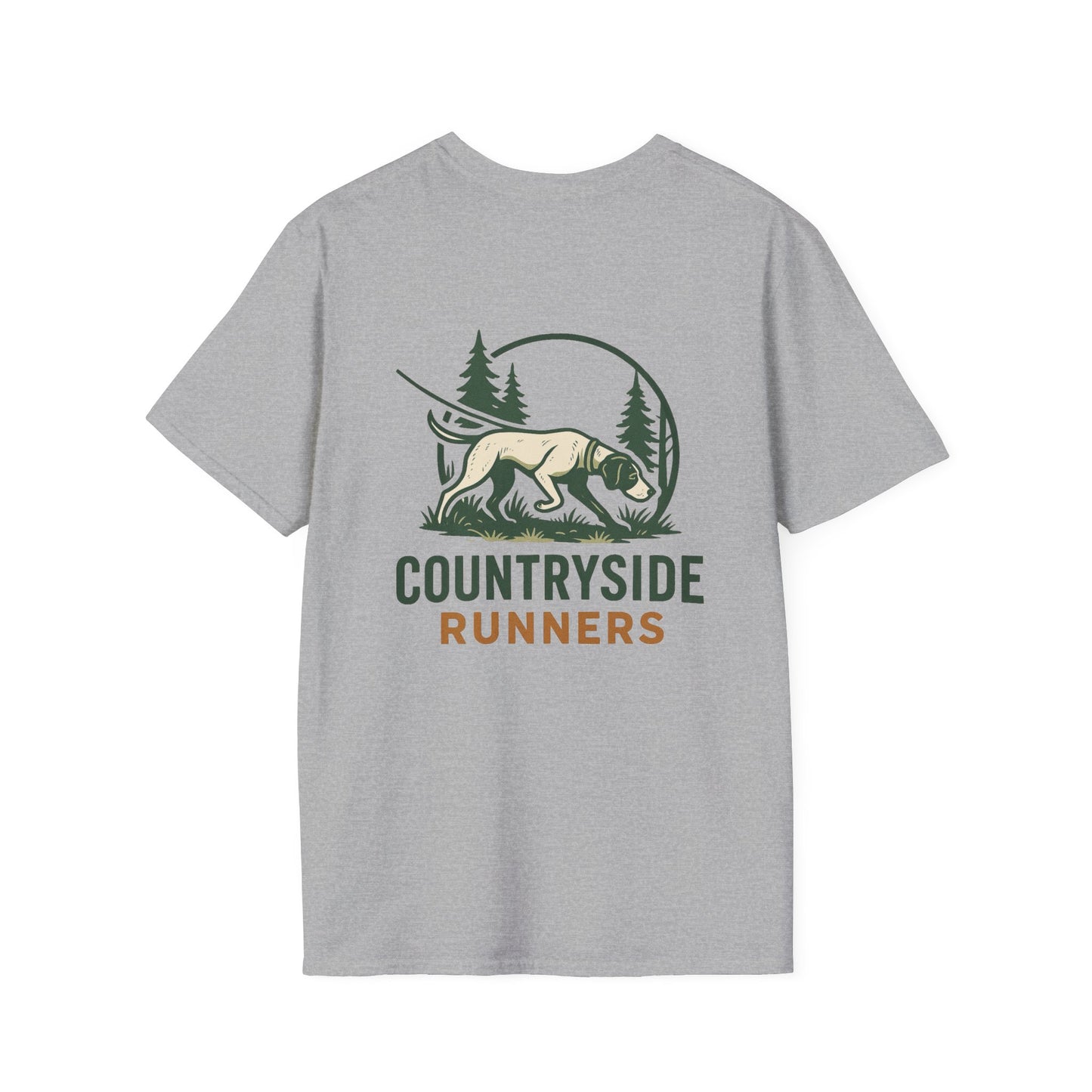 Tracking dog Runners T-Shirt, Perfect Gift for Hunters, Outdoor Enthusiasts, Casual Wear, Wildlife Lovers, Adventure Apparel