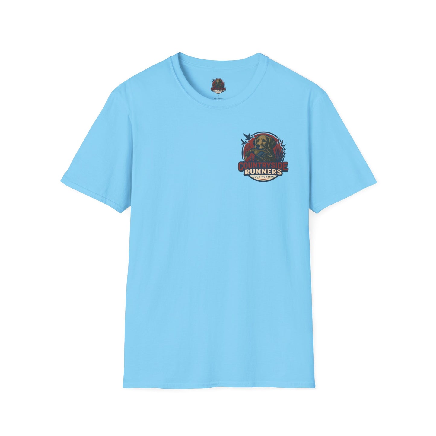 Duck Hunting Runners T-Shirt, Perfect Gift for Hunters, Outdoor Enthusiasts, Casual Wear, Wildlife Lovers, Adventure Apparel