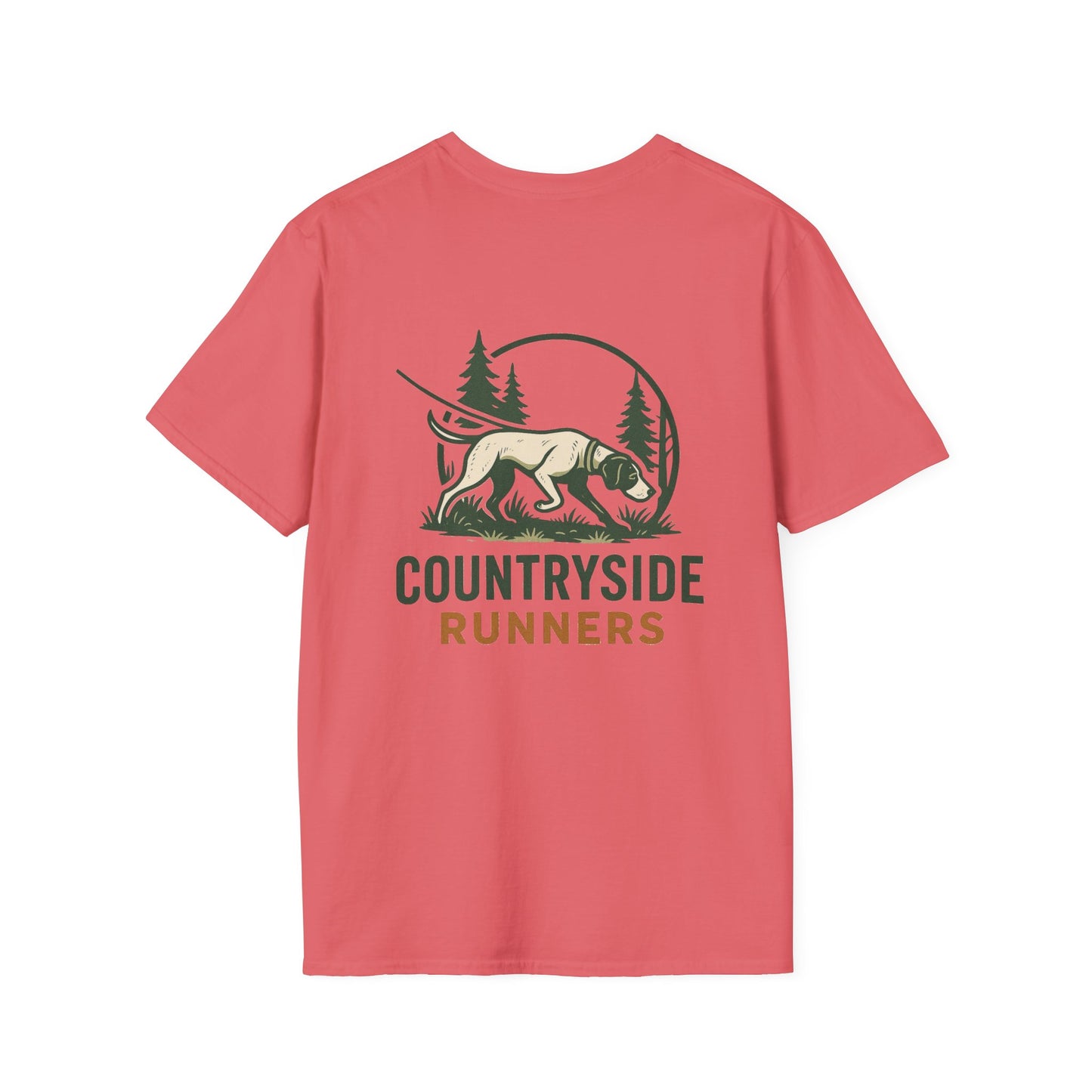 Tracking dog Runners T-Shirt, Perfect Gift for Hunters, Outdoor Enthusiasts, Casual Wear, Wildlife Lovers, Adventure Apparel