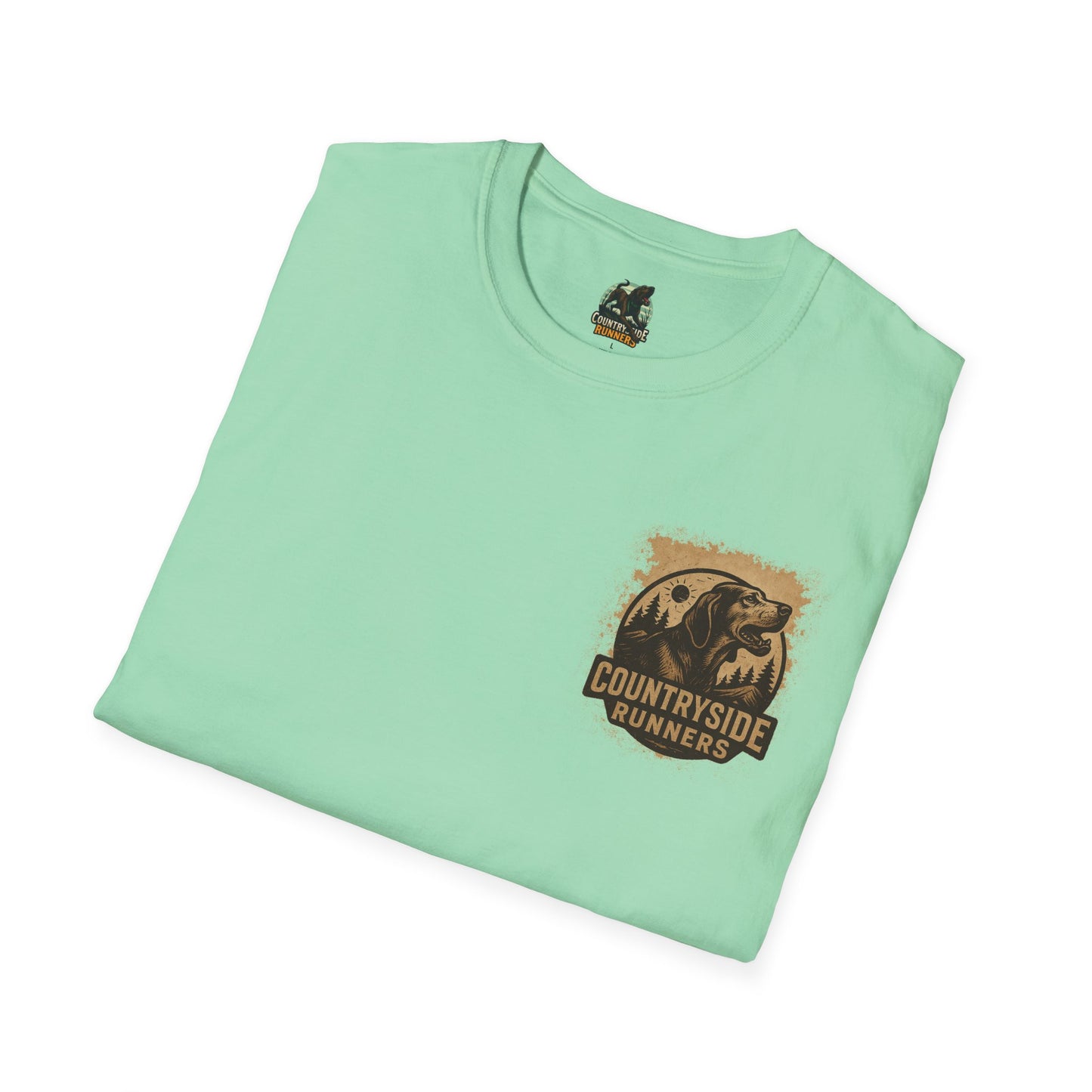 Country Side Runners plott hound T-Shirt, Unisex Dog Lover Tee, Gift for Running Enthusiasts, Outdoor Adventure Apparel, Nature-Themed Shirt