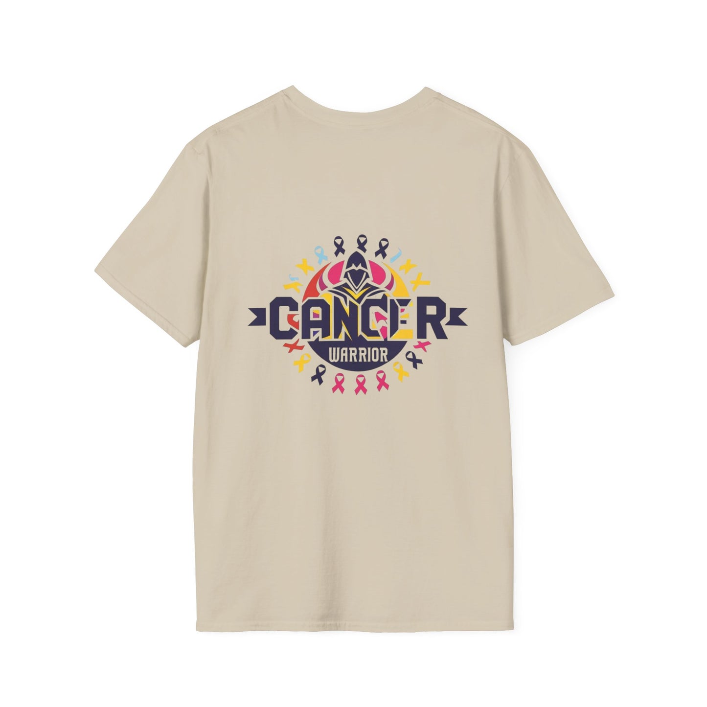 Cancer Warrior Unisex Softstyle T-Shirt, Support Tee, Awareness Shirt, Gift Idea for Cancer Fighters, Inspirational Apparel