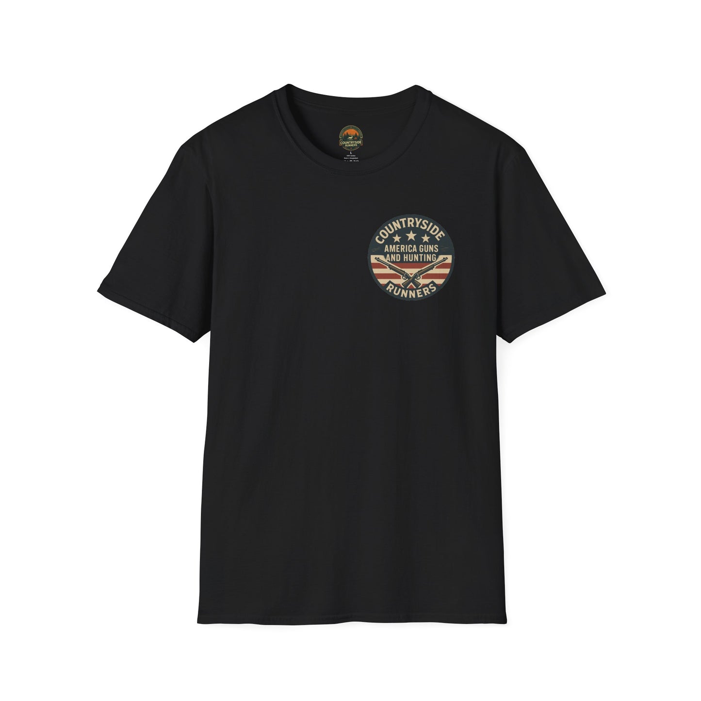 Patriotic Adventures T-Shirt | Outdoor Enthusiast Gear, Camping Tee, Hunting Apparel, Gift for Dads, Summer Adventure Wear