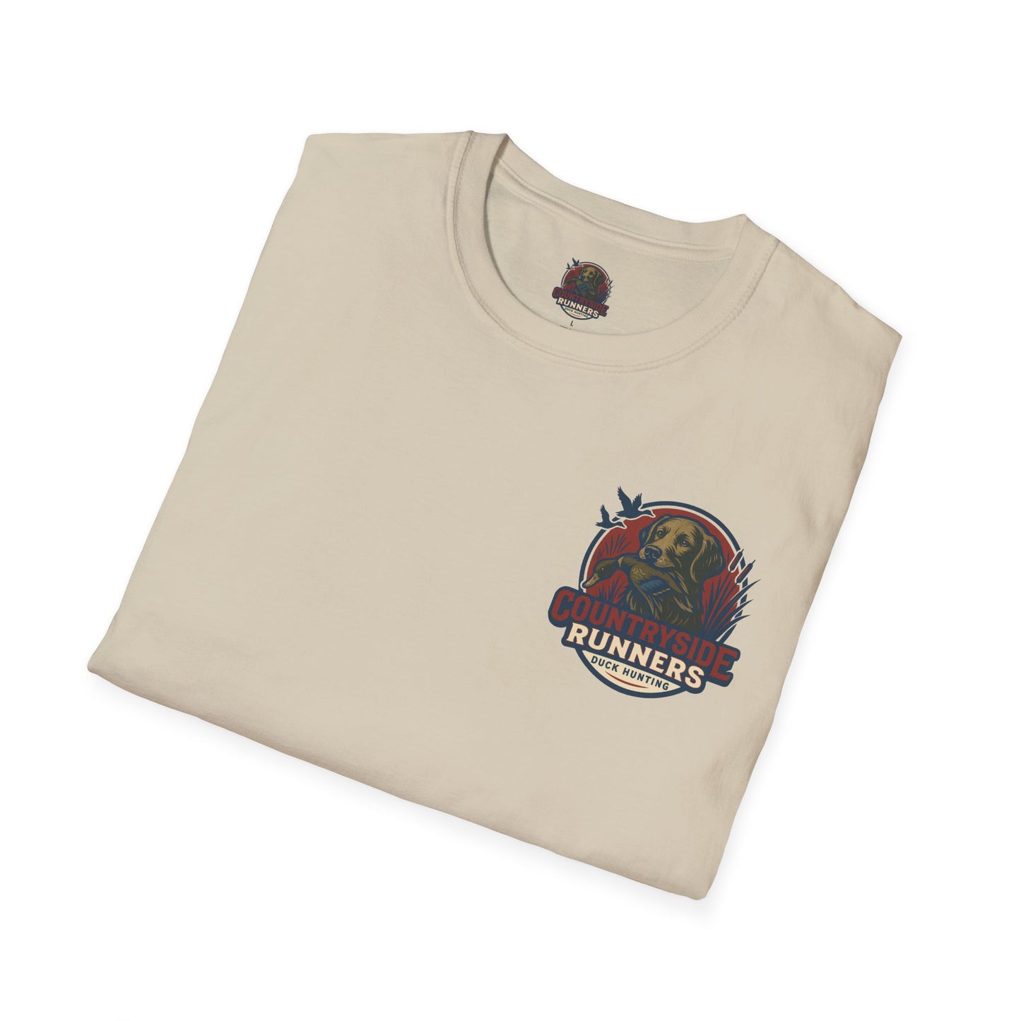 Duck Hunting Runners T-Shirt, Perfect Gift for Hunters, Outdoor Enthusiasts, Casual Wear, Wildlife Lovers, Adventure Apparel