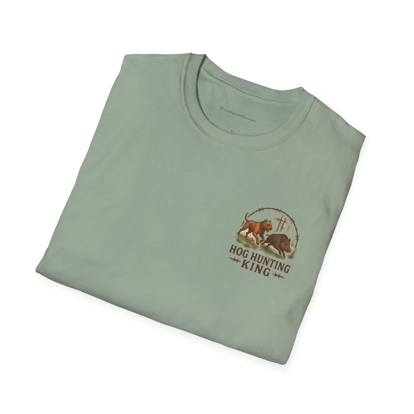 T-Shirt - Hog Hunting King Catch Dog Love