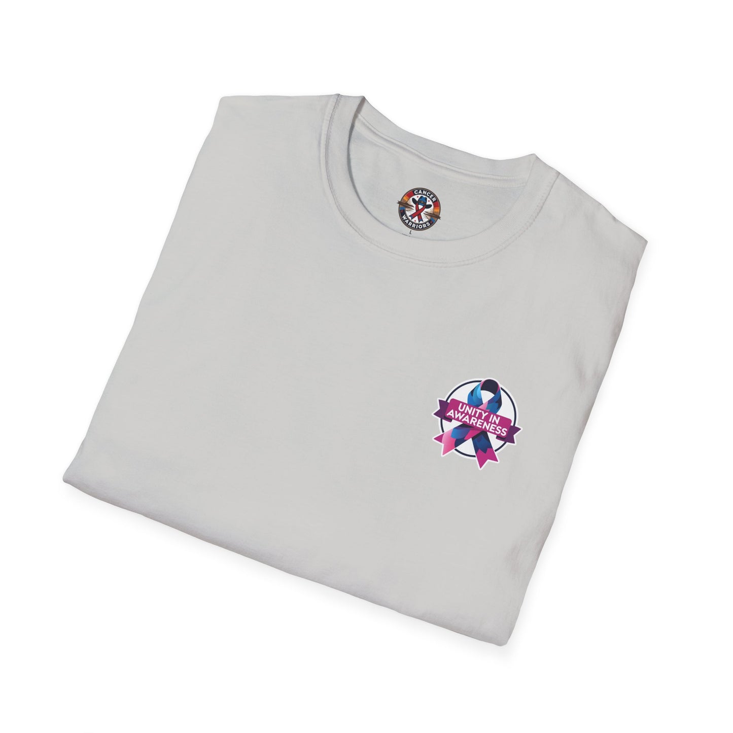 Cancer Warriors Unisex T-Shirt | Softstyle Tee for Support & Awareness, Gift for Fighters, Survivors, Fundraisers, Motivational Wear