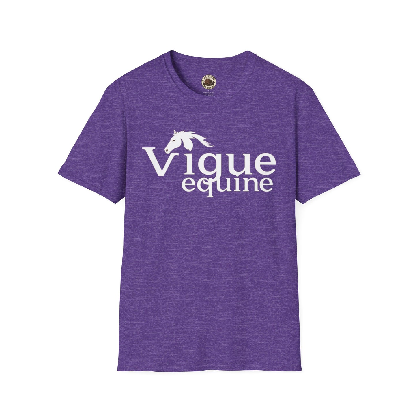 Vigue Equine Tips Hat Unisex T-Shirt - Equestrian Design