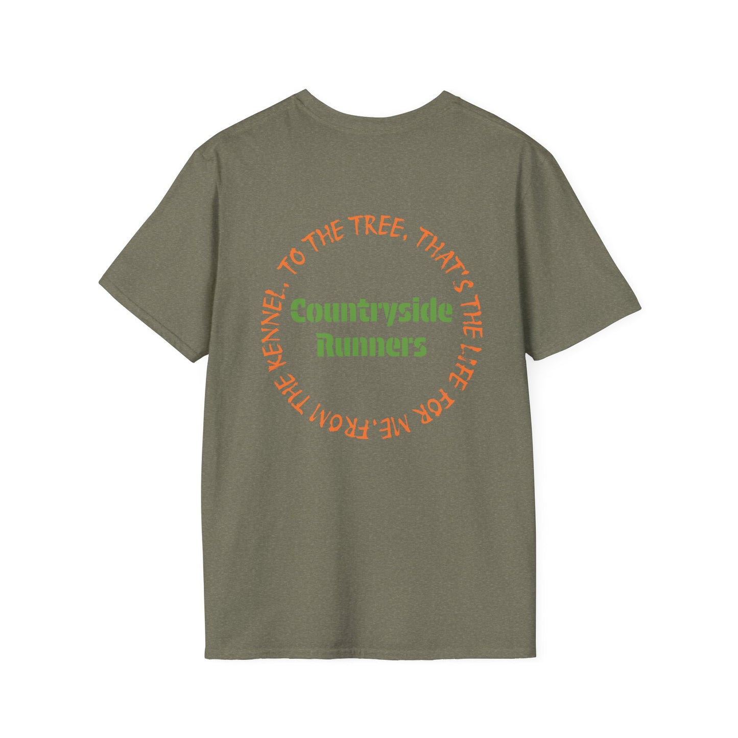 Kennel To Tree Life For Me Countryside Runners brand T-shirt