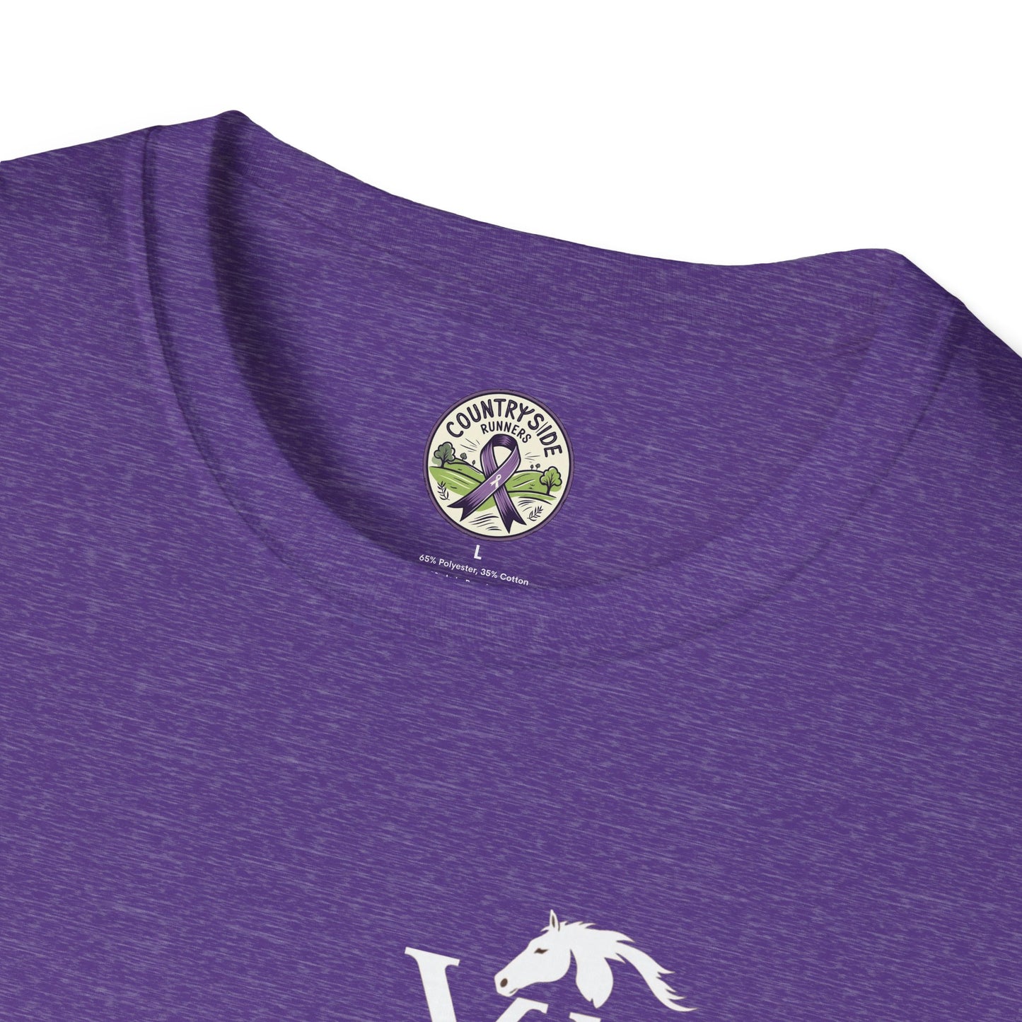 Vigue Equine LLC Merch for Countryside Runners- soft style t-shirt