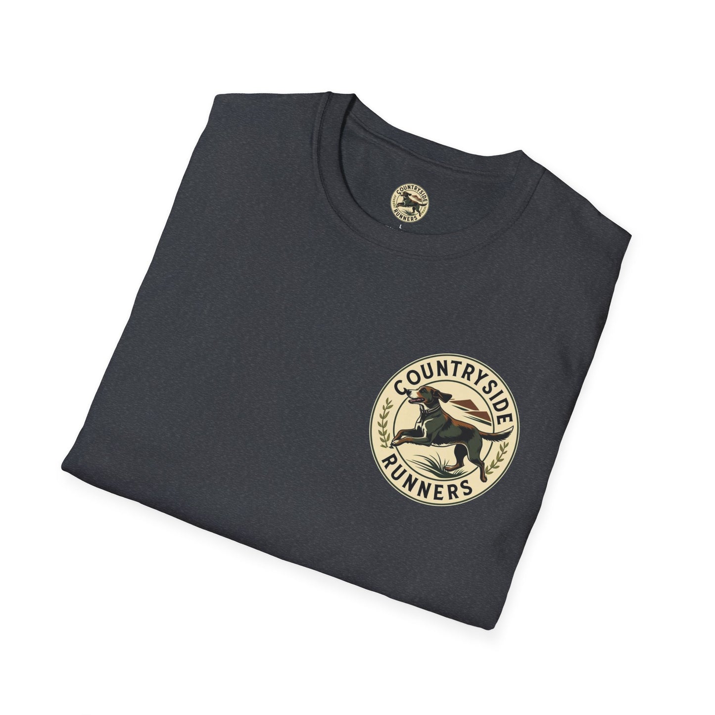 Unisex Country-Themed Graphic Tee, Vintage Runner T-Shirt, Nature Lover Gift, Outdoor Lifestyle Apparel, Gifts for Him/Her