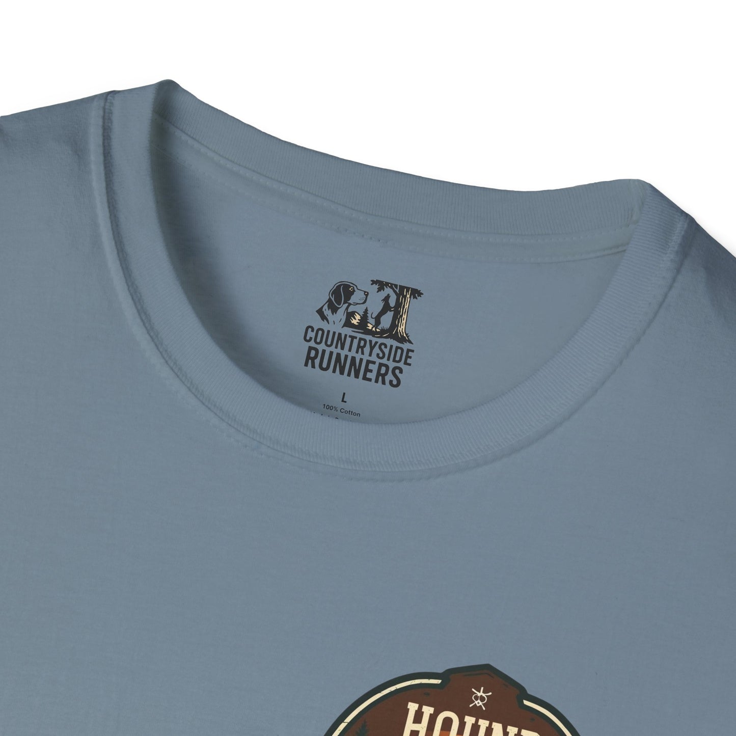 Countryside Runners Unisex Softstyle T-Shirt | Dog Lover Gift, Outdoor Activity Tee, Casual Wear, Pet Enthusiast Shirt, Nature Lover Apparel