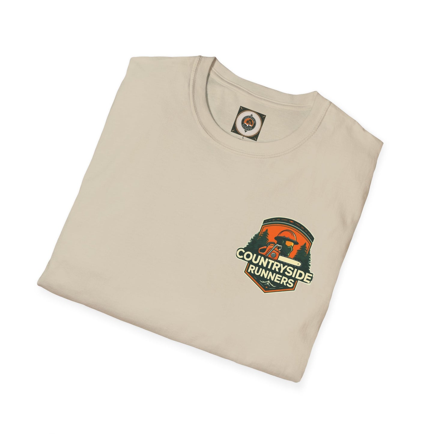 Blue Collar Built Unisex Softstyle T-Shirt - Live Loud Cut Proud Design