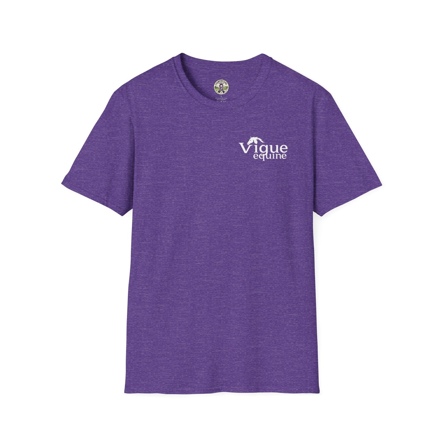 Vigue Equine LLC Merch for Countryside Runners- soft style t-shirt