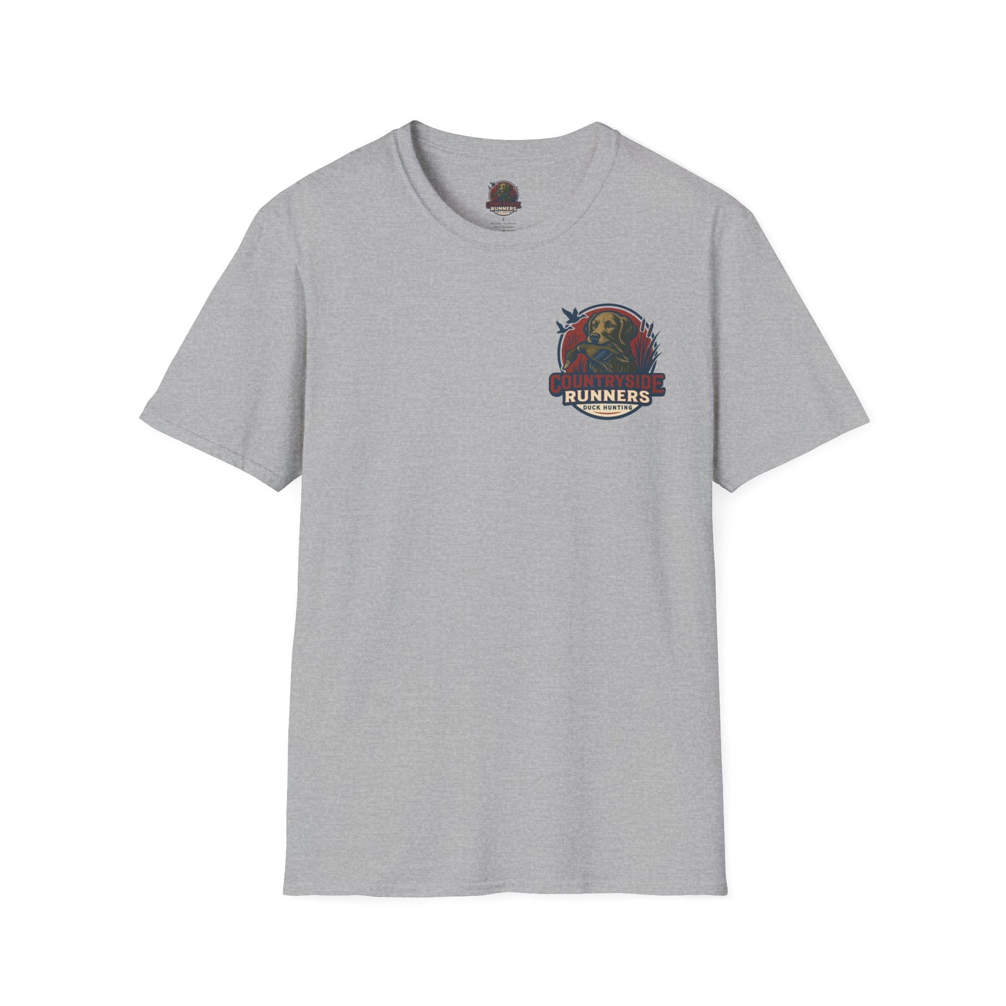Duck Hunting Runners T-Shirt, Perfect Gift for Hunters, Outdoor Enthusiasts, Casual Wear, Wildlife Lovers, Adventure Apparel
