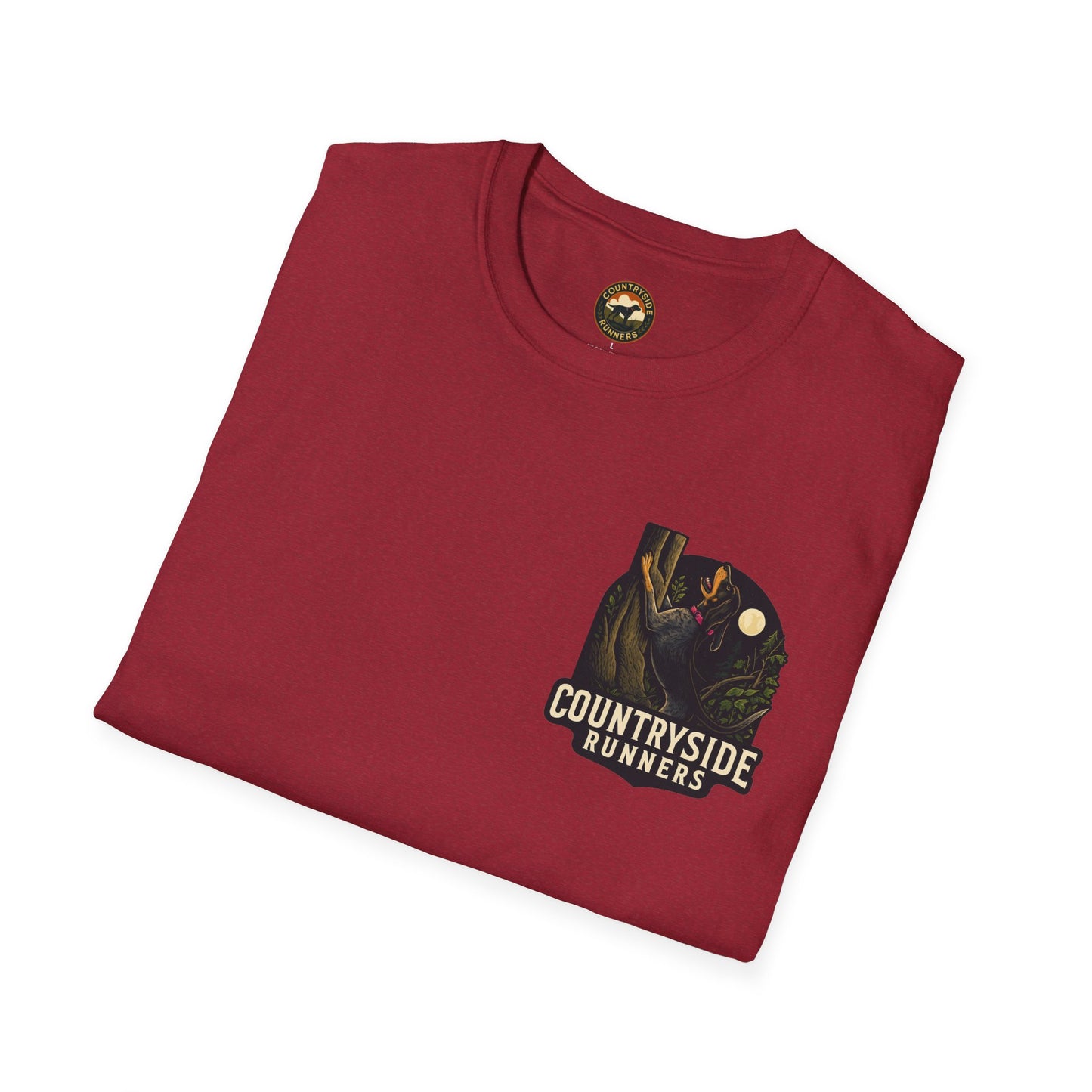 Coonhound Life T-Shirt, Dog Lover Gift, Unisex Softstyle Tee, Pet Owner Apparel, Canine Art Shirt, Casual Wear