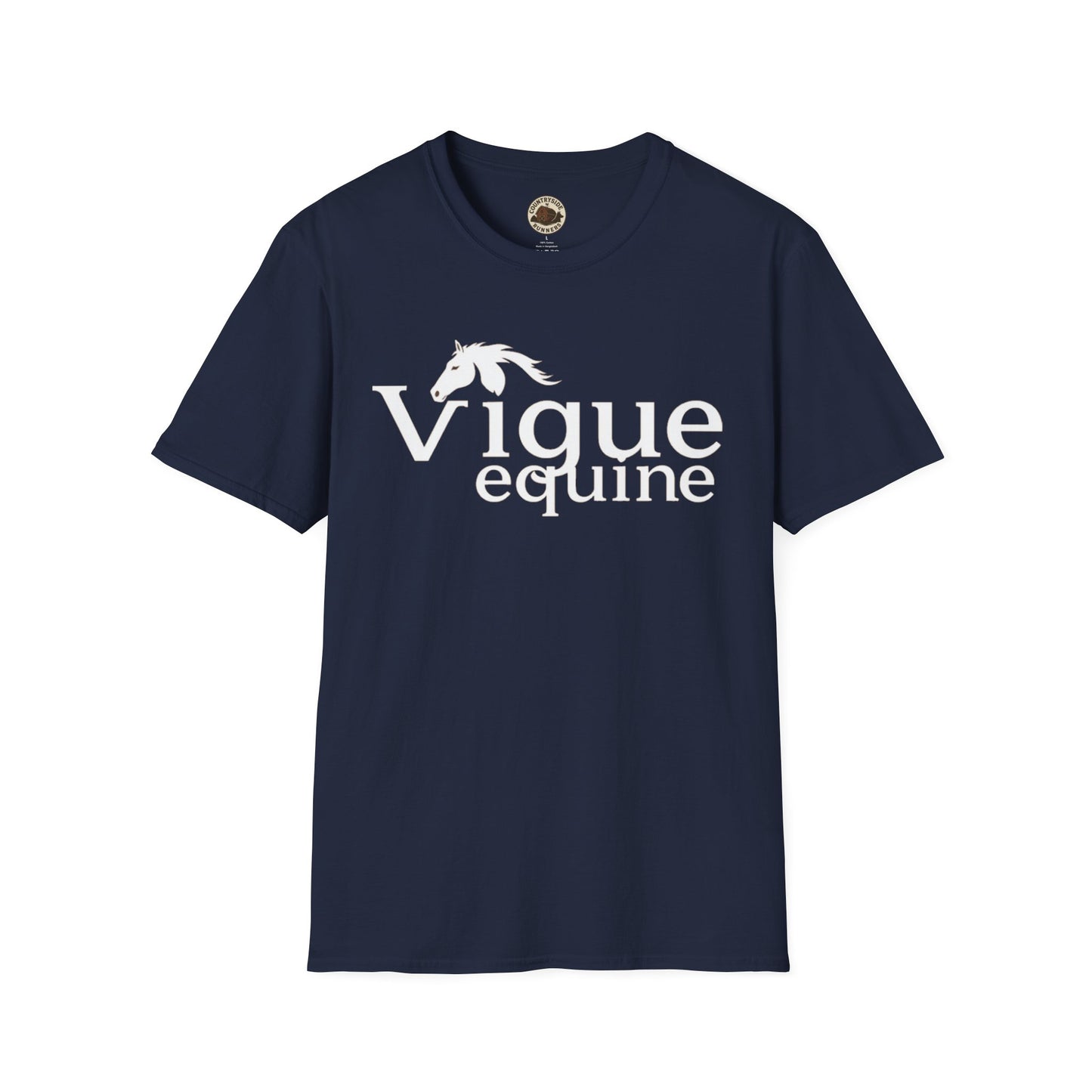 Vigue Equine Tips Hat Unisex T-Shirt - Equestrian Design