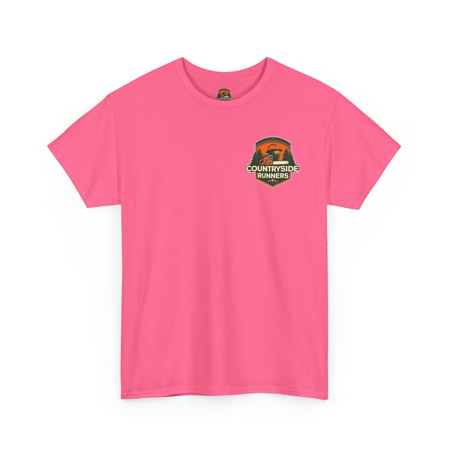 Blue collar line- Timber Tech Unisex Heavy Cotton Tee - Casual Nature Shirt, Outdoor Adventure Tee, Gifts for Forest Lovers, Eco-Friendly Apparel, Summer Wear