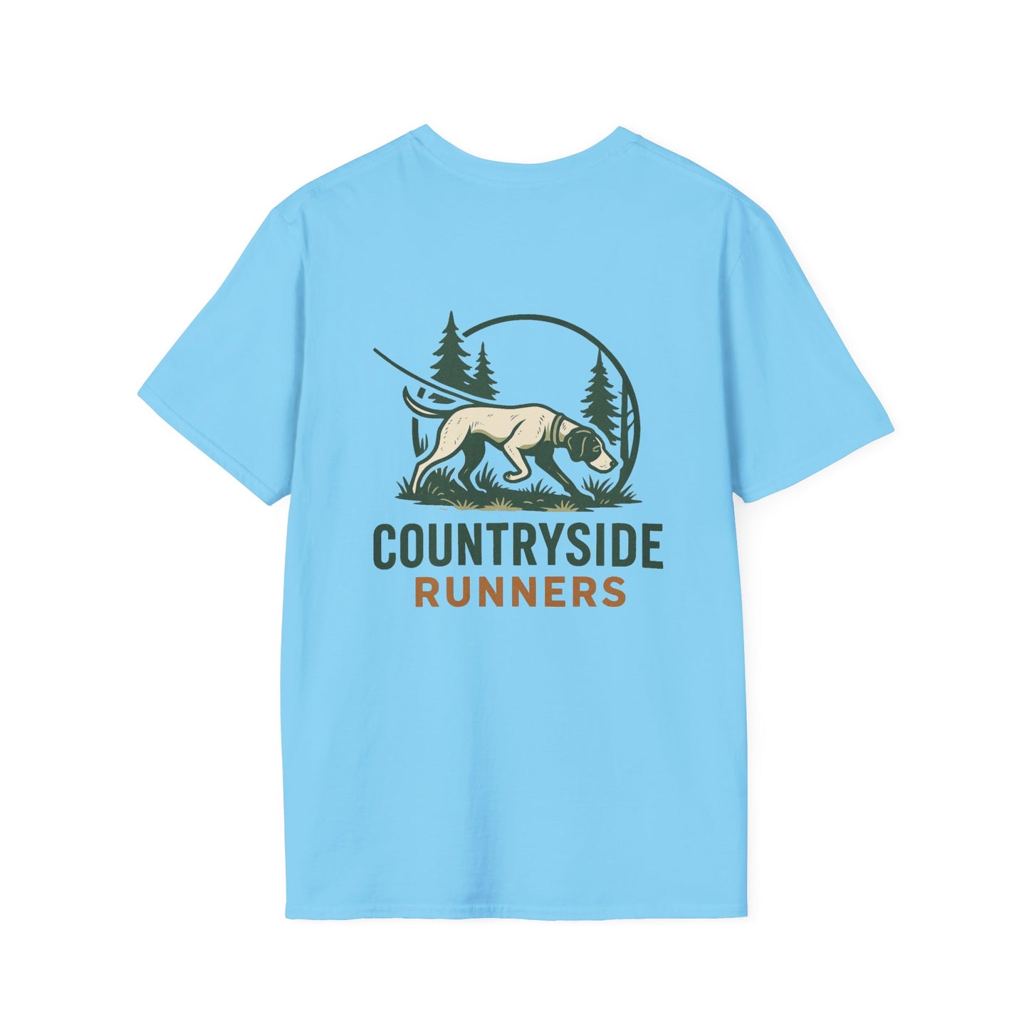 Tracking dog Runners T-Shirt, Perfect Gift for Hunters, Outdoor Enthusiasts, Casual Wear, Wildlife Lovers, Adventure Apparel