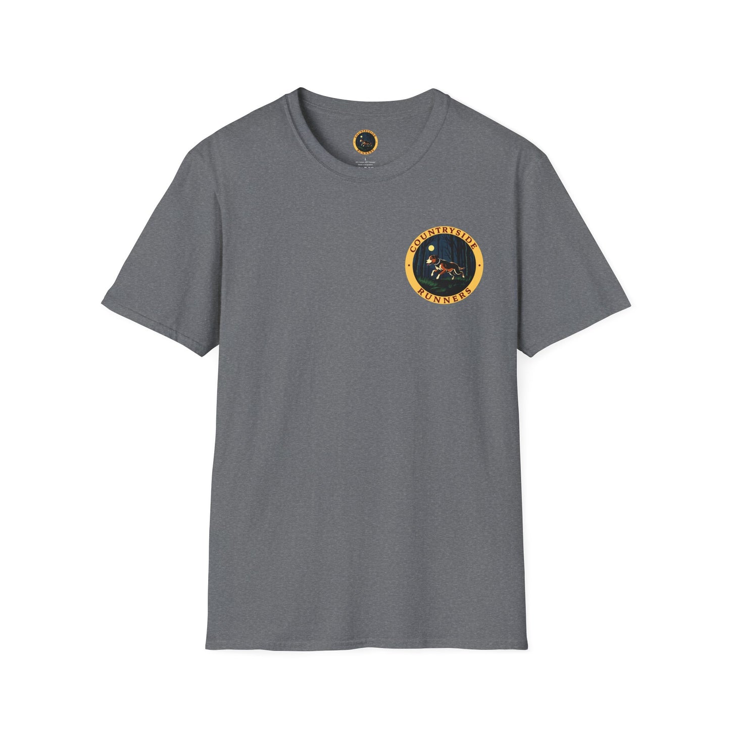 Coonhound Adventures T-Shirt, Fun Dog Lover Tee, Unisex Softstyle Shirt, Perfect Gift for Pet Owners, Outdoor Adventure Apparel