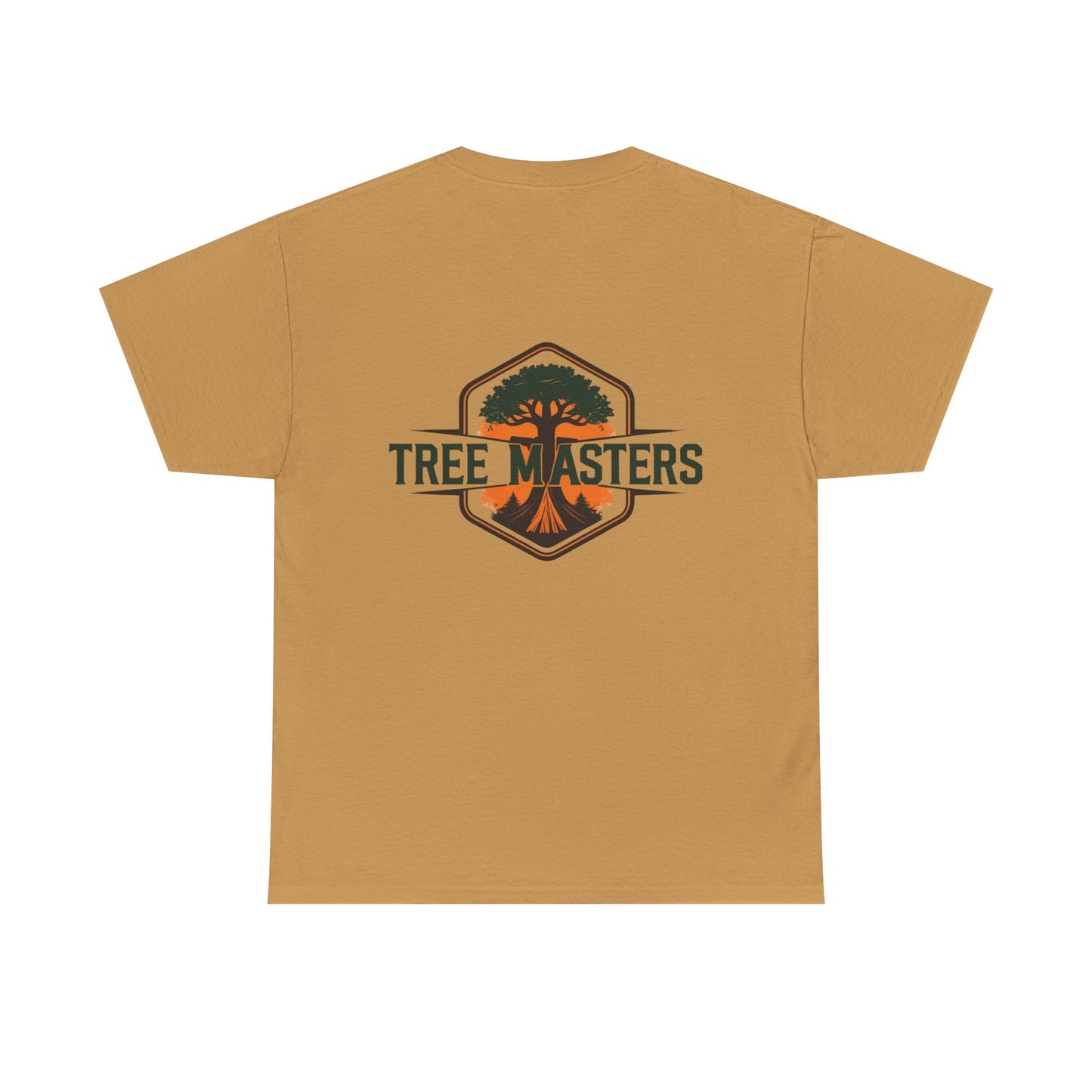 Blue collar line- Tree Masters Unisex Heavy Cotton Tee | Nature Lover Shirt, Camping Tee, Outdoor Enthusiast Gear, Adventure Gift, Eco-Friendly Fashion