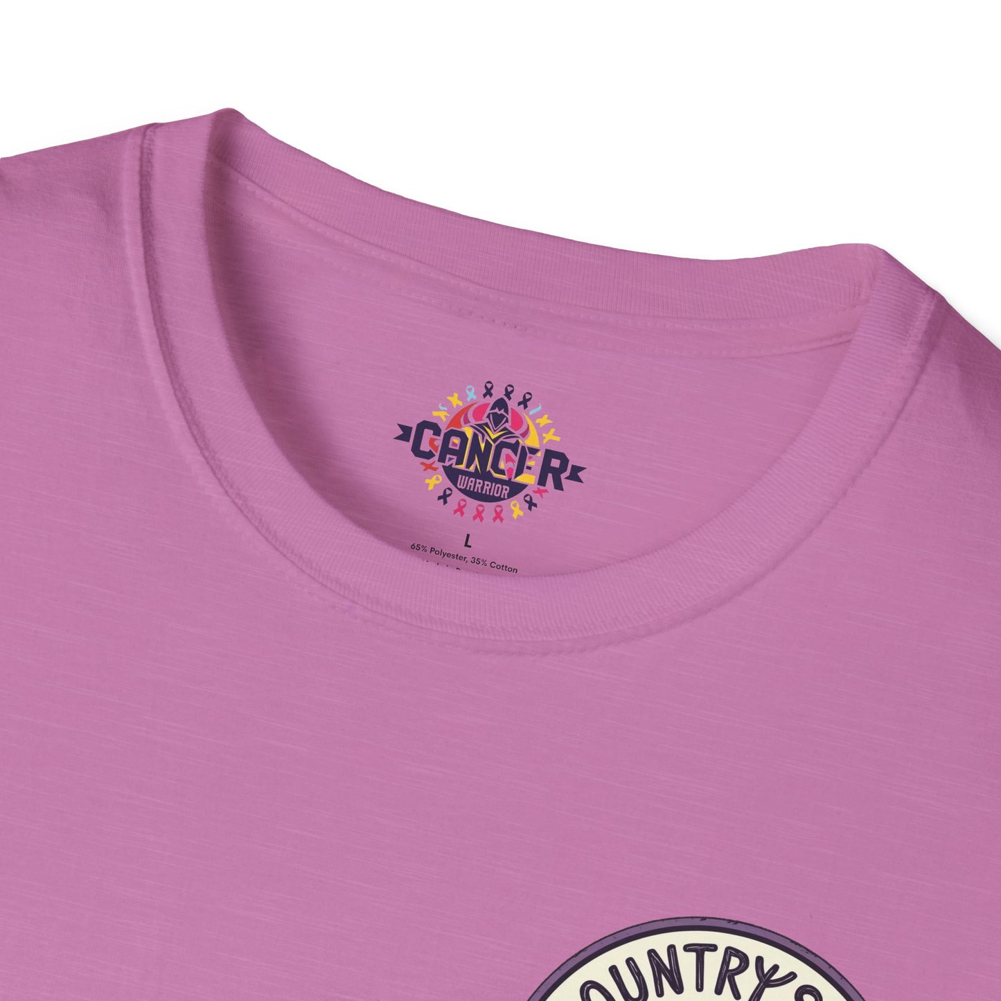 Cancer Warrior Unisex Softstyle T-Shirt, Support Tee, Awareness Shirt, Gift Idea for Cancer Fighters, Inspirational Apparel