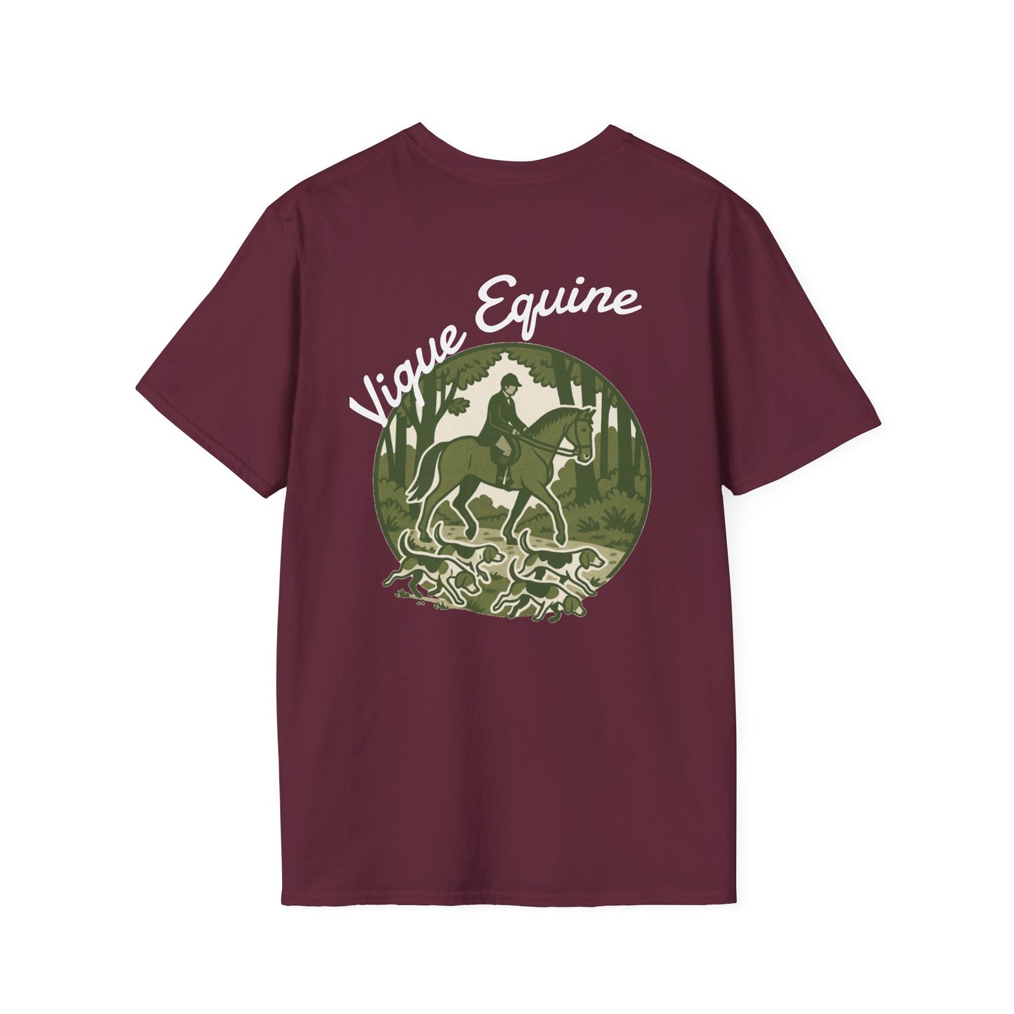 Vigue Equine LLC Merch for Countryside Runners- soft style t-shirt