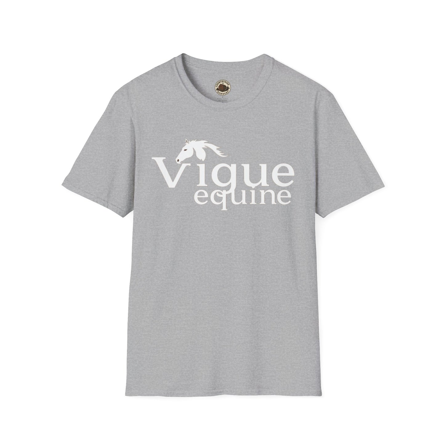 Vigue Equine Tips Hat Unisex T-Shirt - Equestrian Design