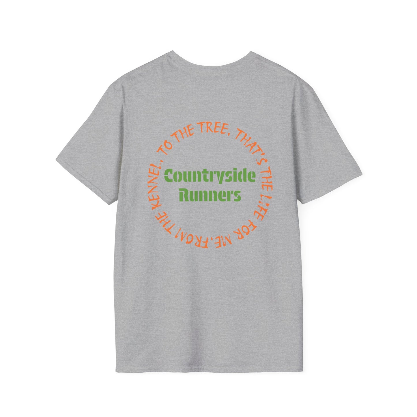 Kennel To Tree Life For Me Countryside Runners brand T-shirt