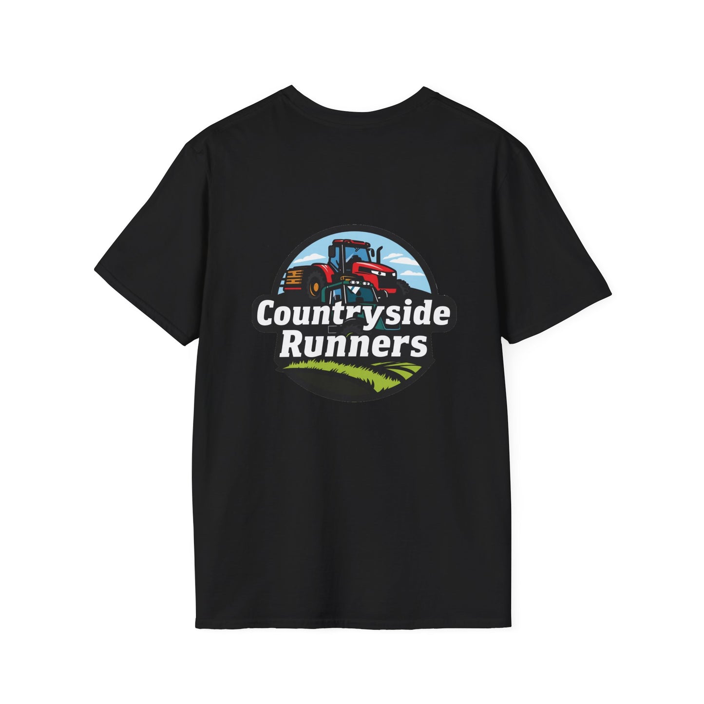 Countryside Runners Unisex Softstyle T-Shirt | Farm Life Tee, Running Gear, Outdoor Apparel, Gift for Runners, Vintage Style Shirt