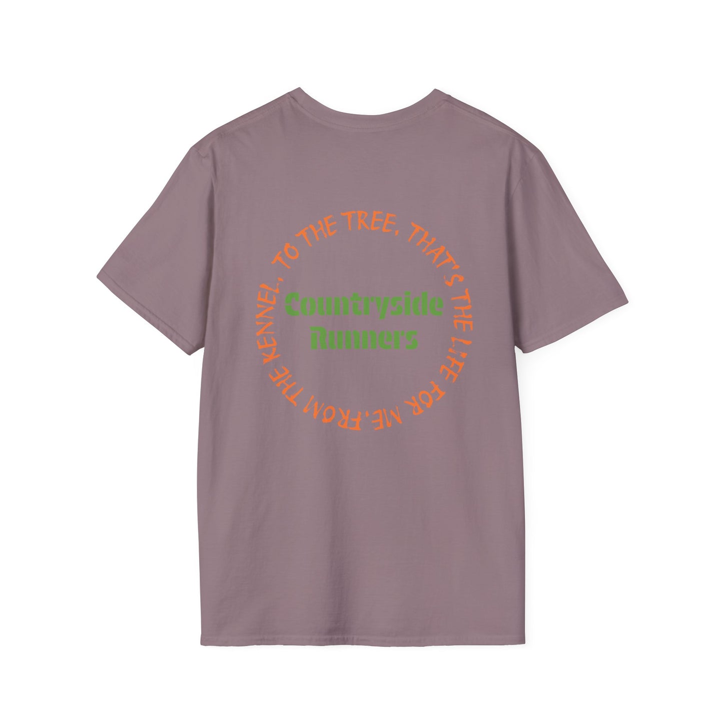 Kennel To Tree Life For Me Countryside Runners brand T-shirt