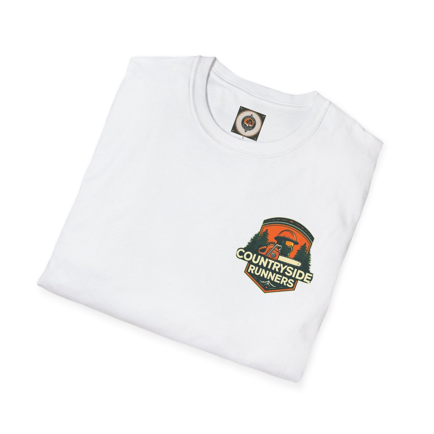 Blue Collar Built Unisex Softstyle T-Shirt - Live Loud Cut Proud Design