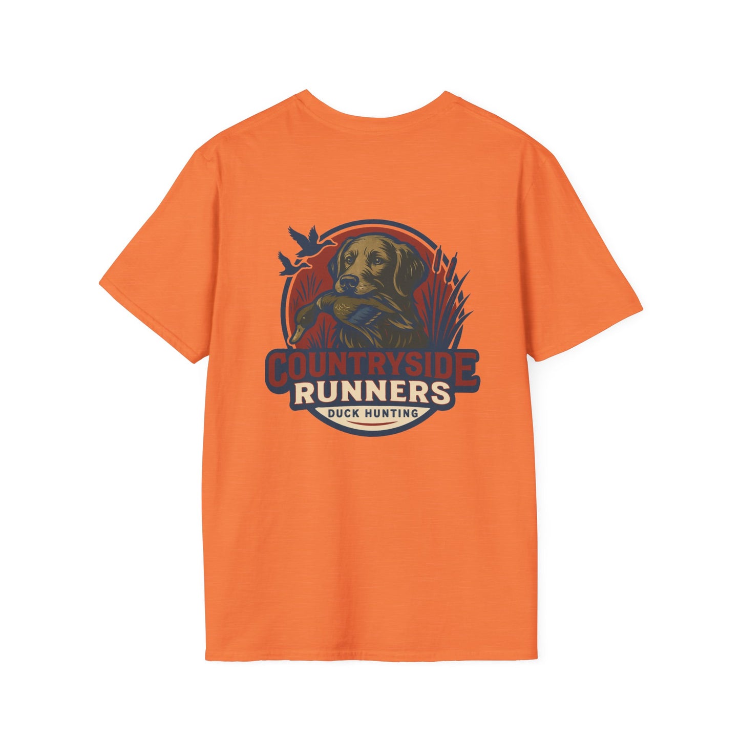 Duck Hunting Runners T-Shirt, Perfect Gift for Hunters, Outdoor Enthusiasts, Casual Wear, Wildlife Lovers, Adventure Apparel
