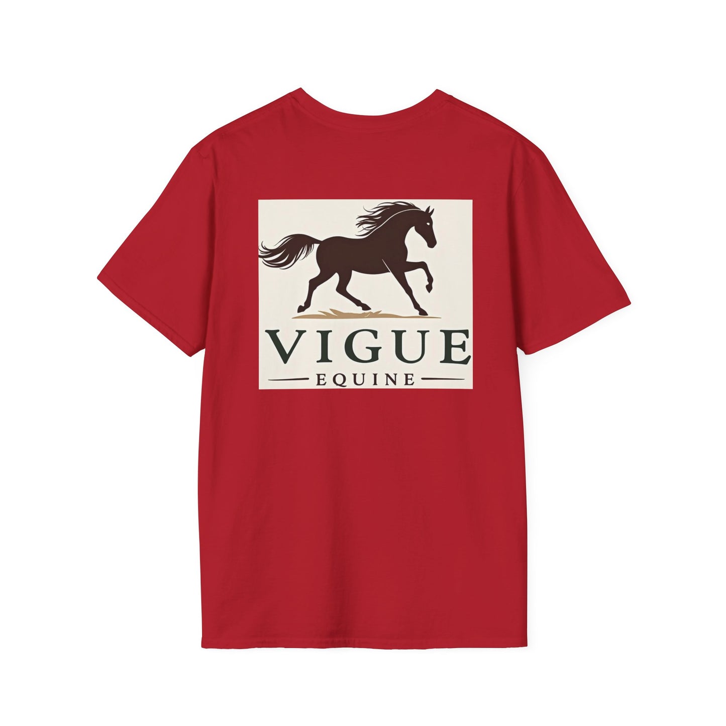 Vigue Equine Softstyle T-Shirt - Countryside Runner Merch
