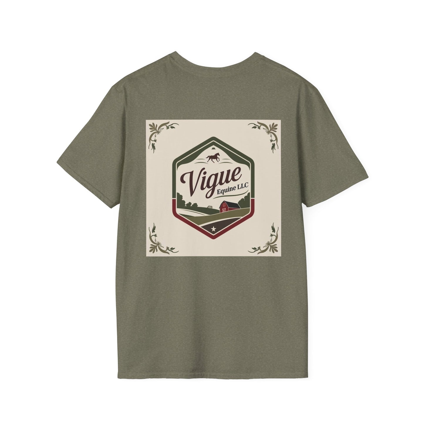Vintage Vigue Equine Unisex T-Shirt - Countryside Runners Merch