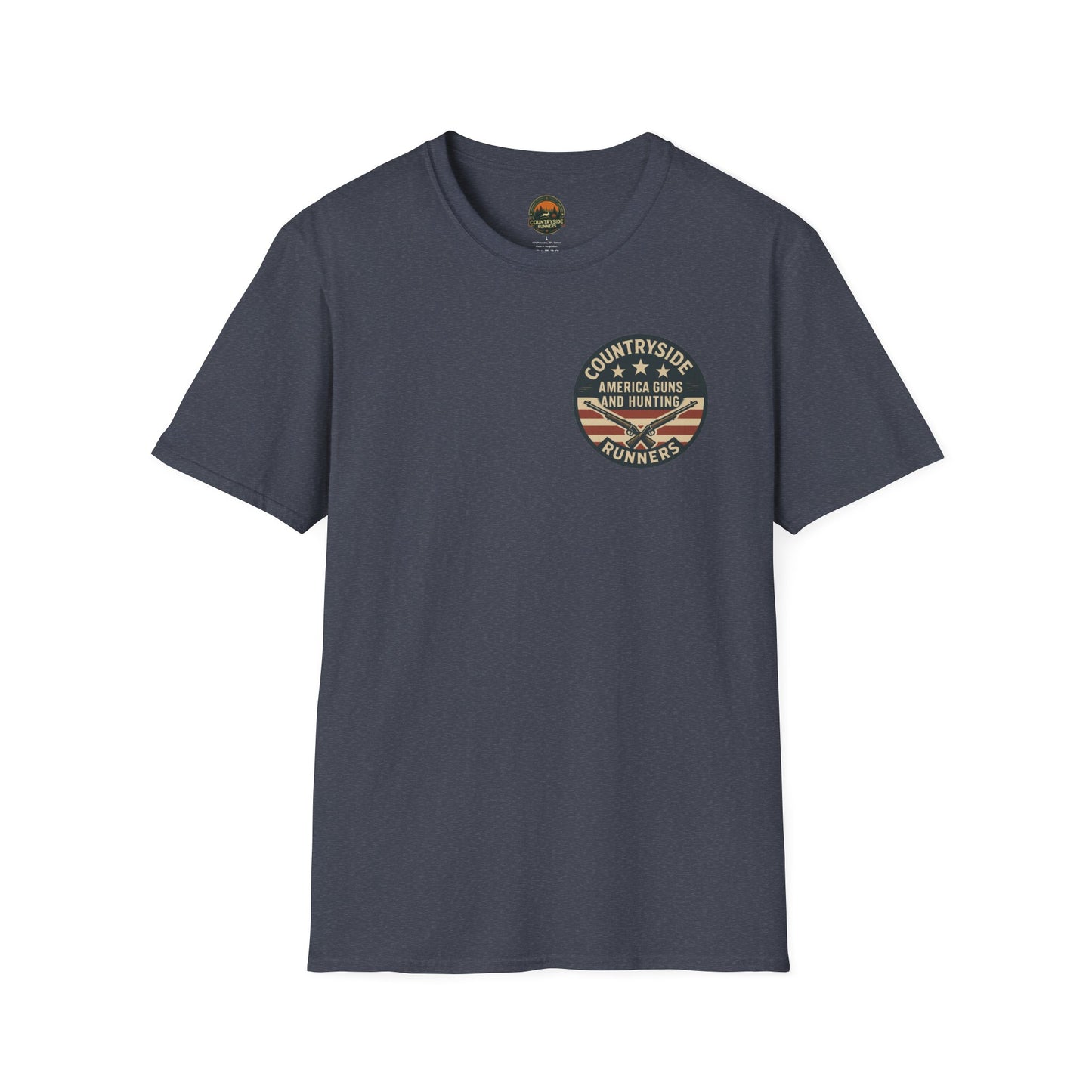 Patriotic Adventures T-Shirt | Outdoor Enthusiast Gear, Camping Tee, Hunting Apparel, Gift for Dads, Summer Adventure Wear