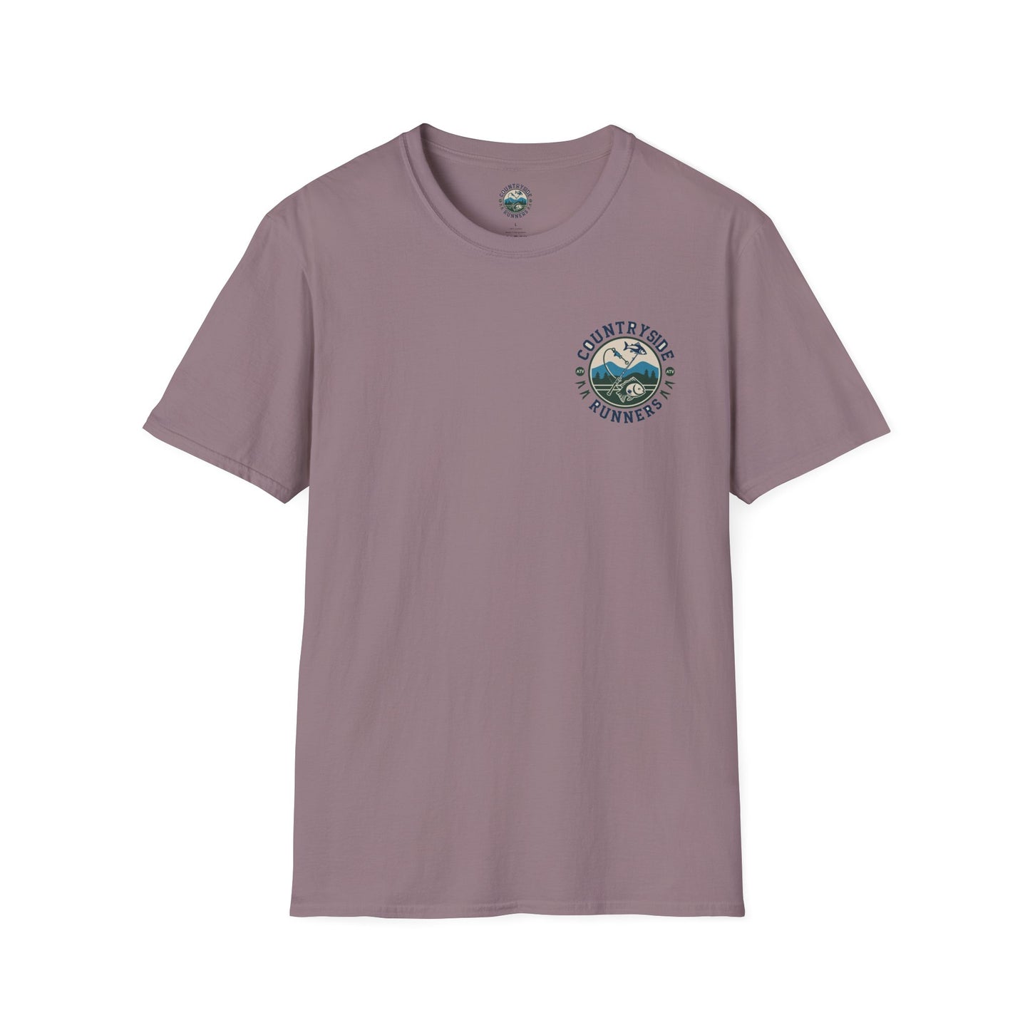 Adventure-Themed Unisex Softstyle T-Shirt, Fishing Tee, Outdoor Enthusiasts, Gift for Him, Nature Lover's Apparel