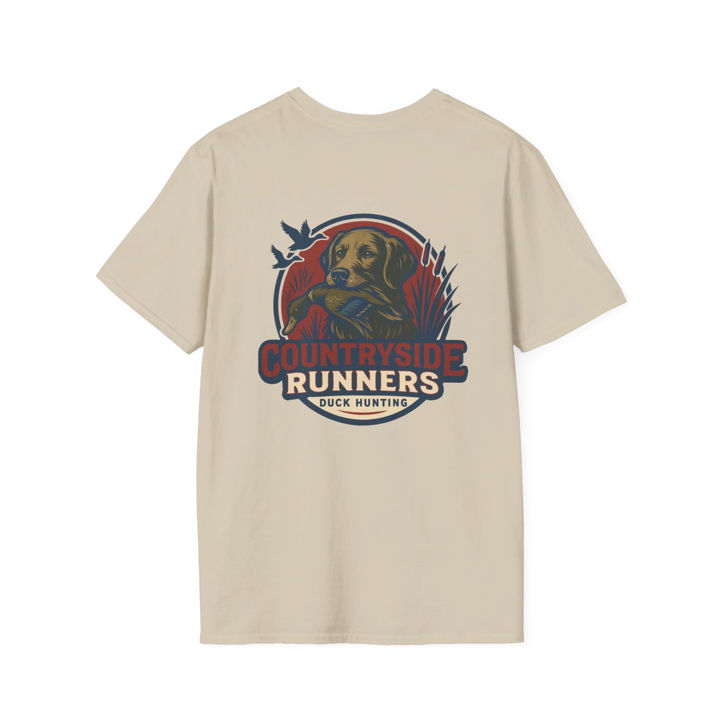 Duck Hunting Runners T-Shirt, Perfect Gift for Hunters, Outdoor Enthusiasts, Casual Wear, Wildlife Lovers, Adventure Apparel