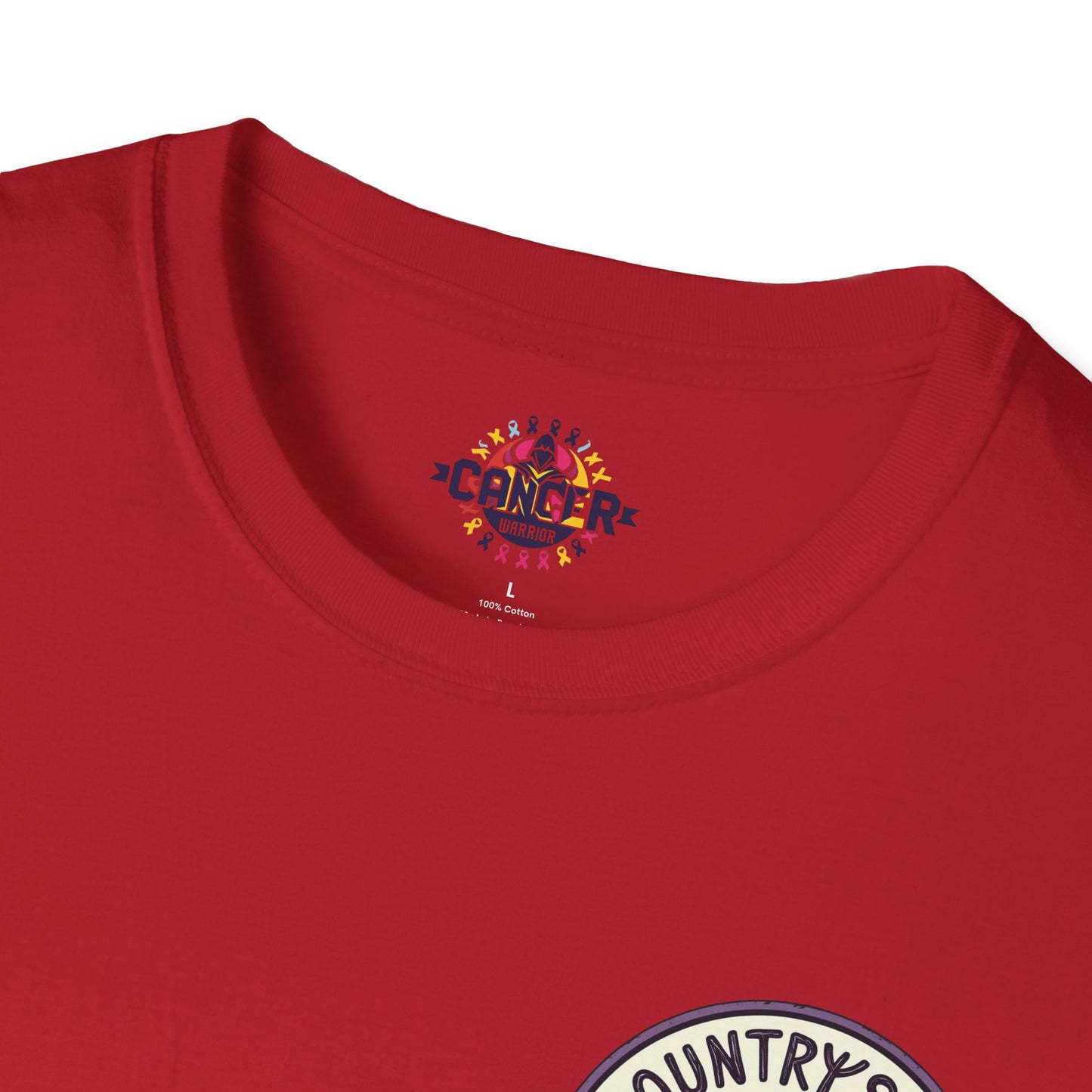 Cancer Warrior Unisex Softstyle T-Shirt, Support Tee, Awareness Shirt, Gift Idea for Cancer Fighters, Inspirational Apparel