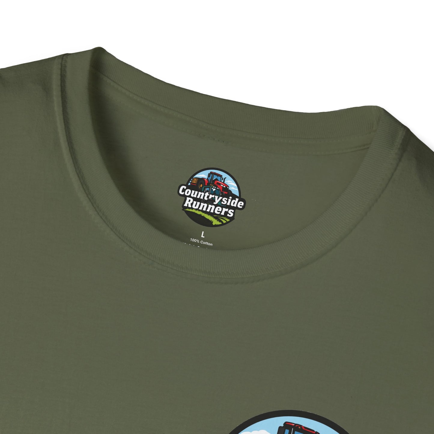 Countryside Runners Unisex Softstyle T-Shirt | Farm Life Tee, Running Gear, Outdoor Apparel, Gift for Runners, Vintage Style Shirt