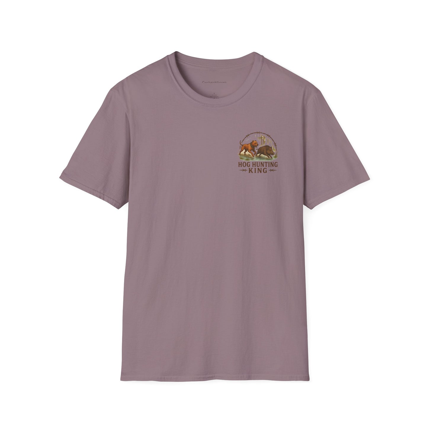 T-Shirt - Hog Hunting King Catch Dog Love